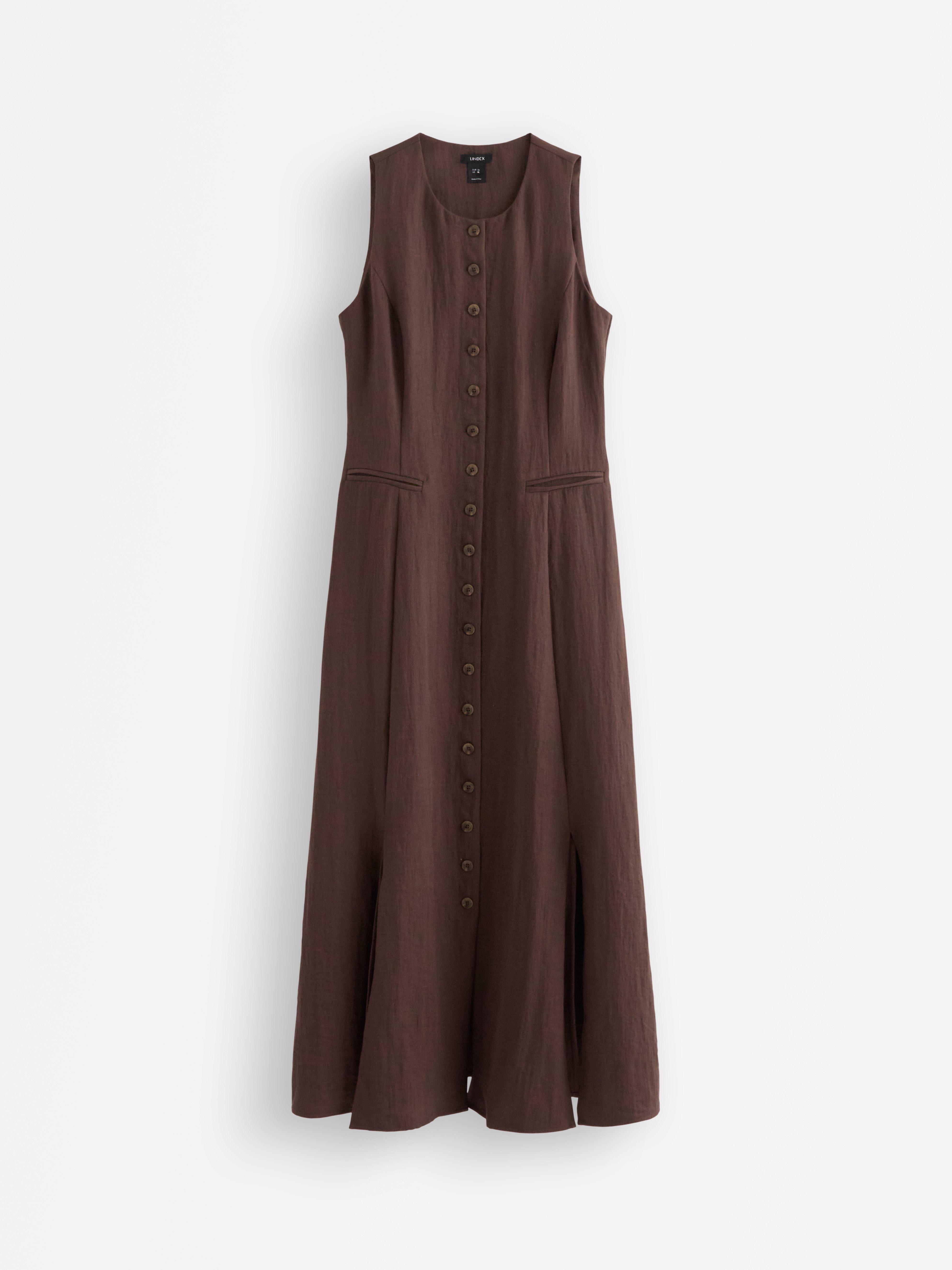 Dress - Womens Wear - Brown
