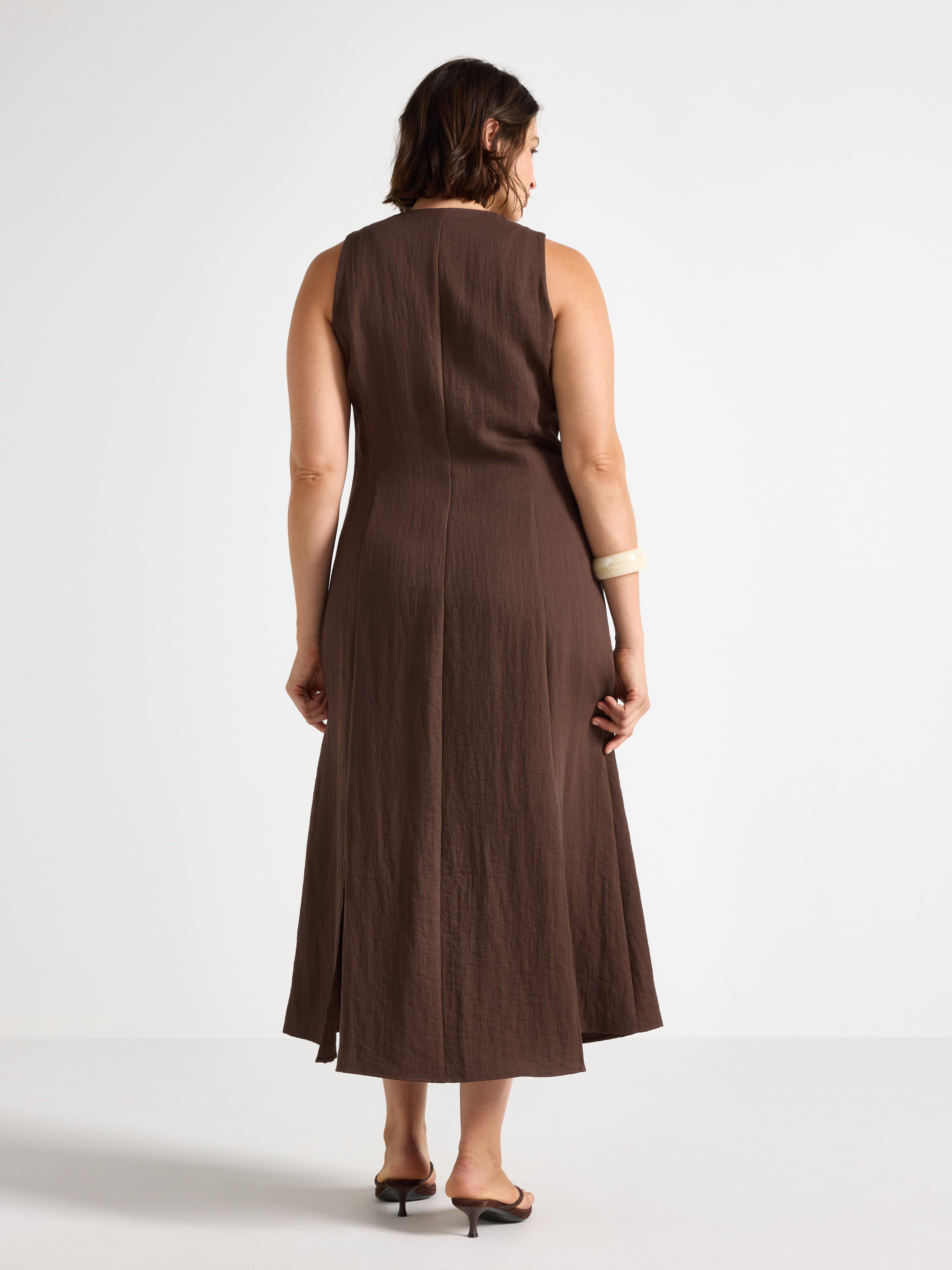 Dress - Womens Wear - Brown