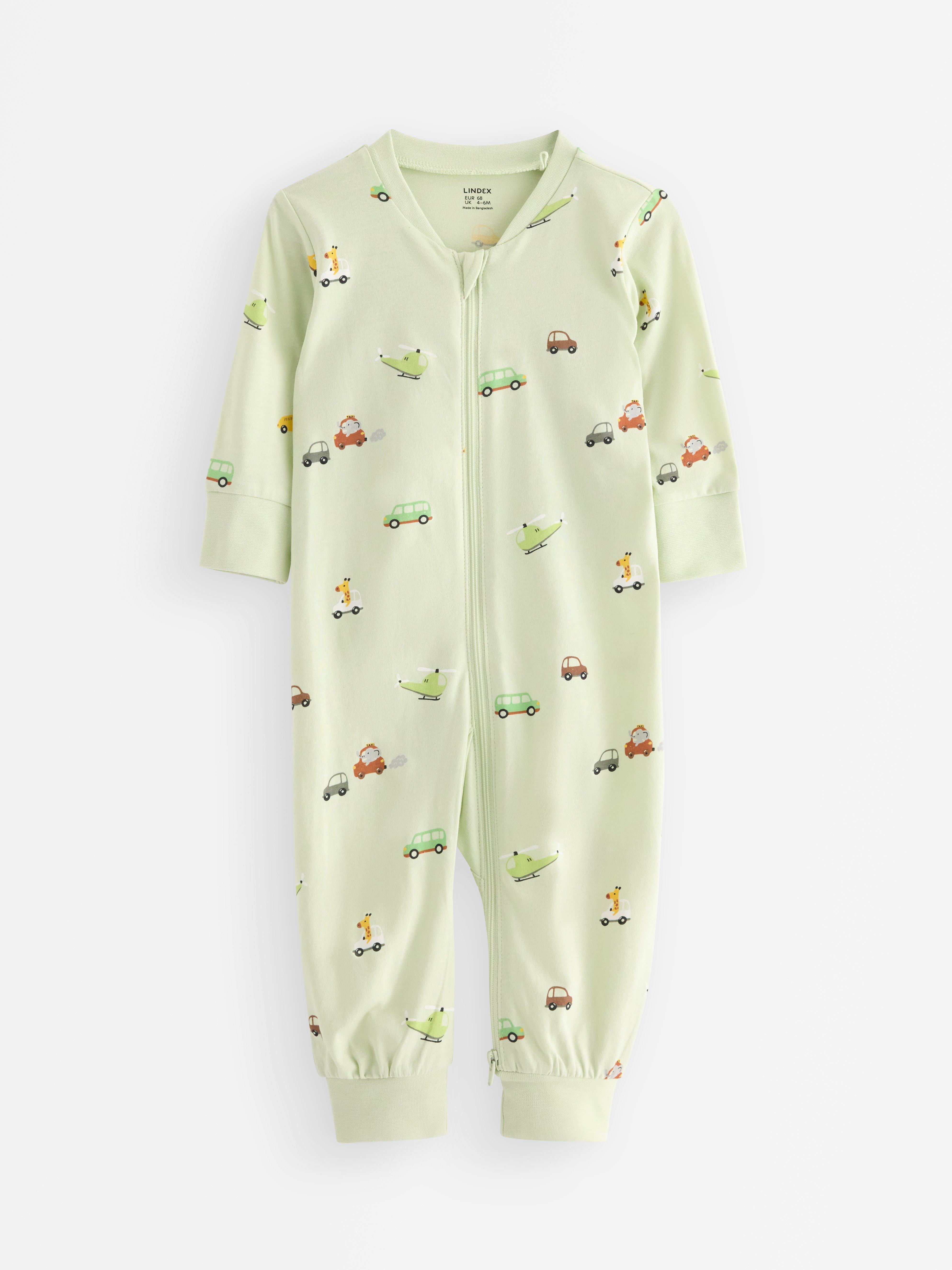 Yksiosainen pyjama - Lapset - Vihreä