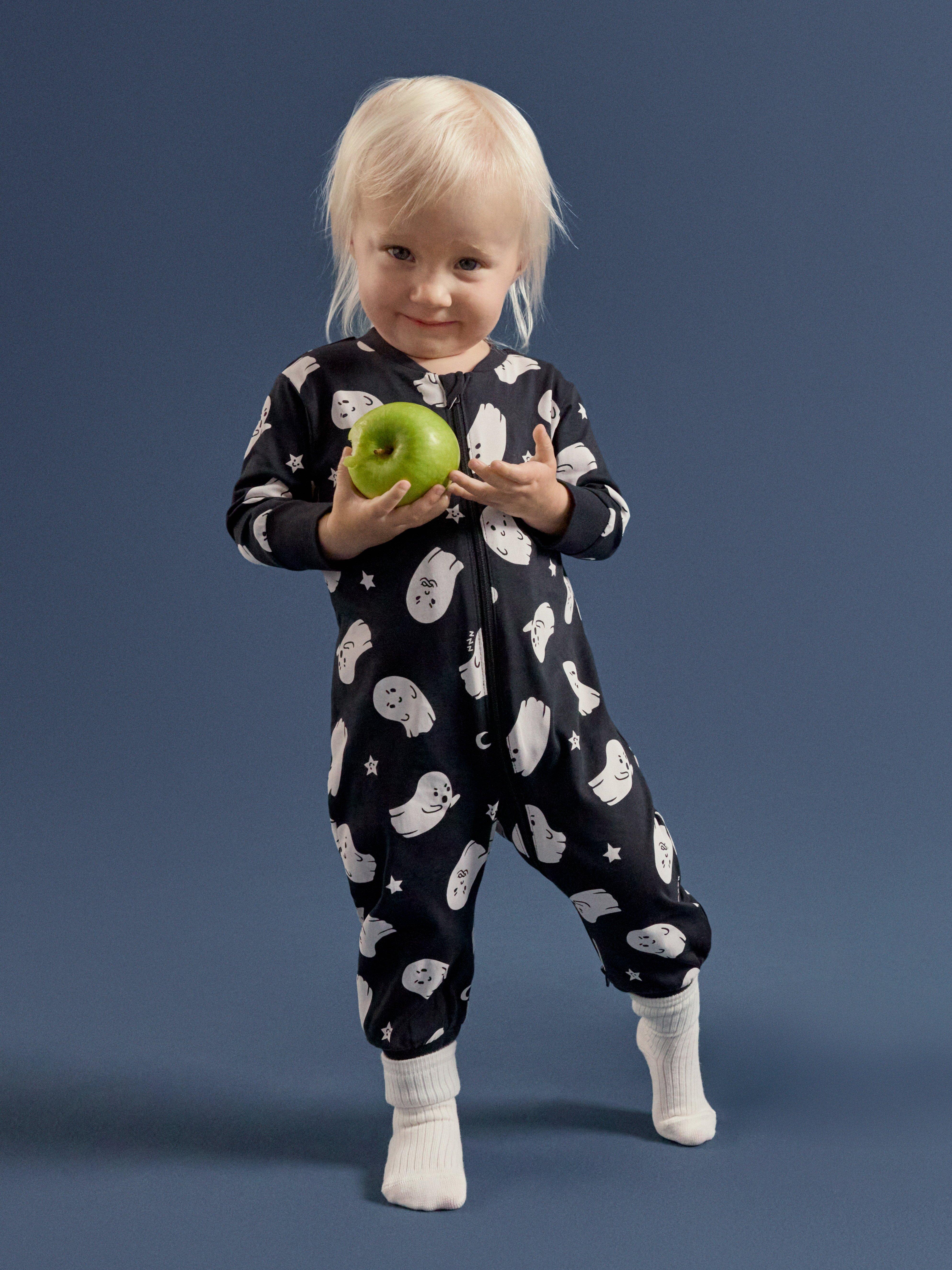 Pyjamas onesie - Børn - Sort