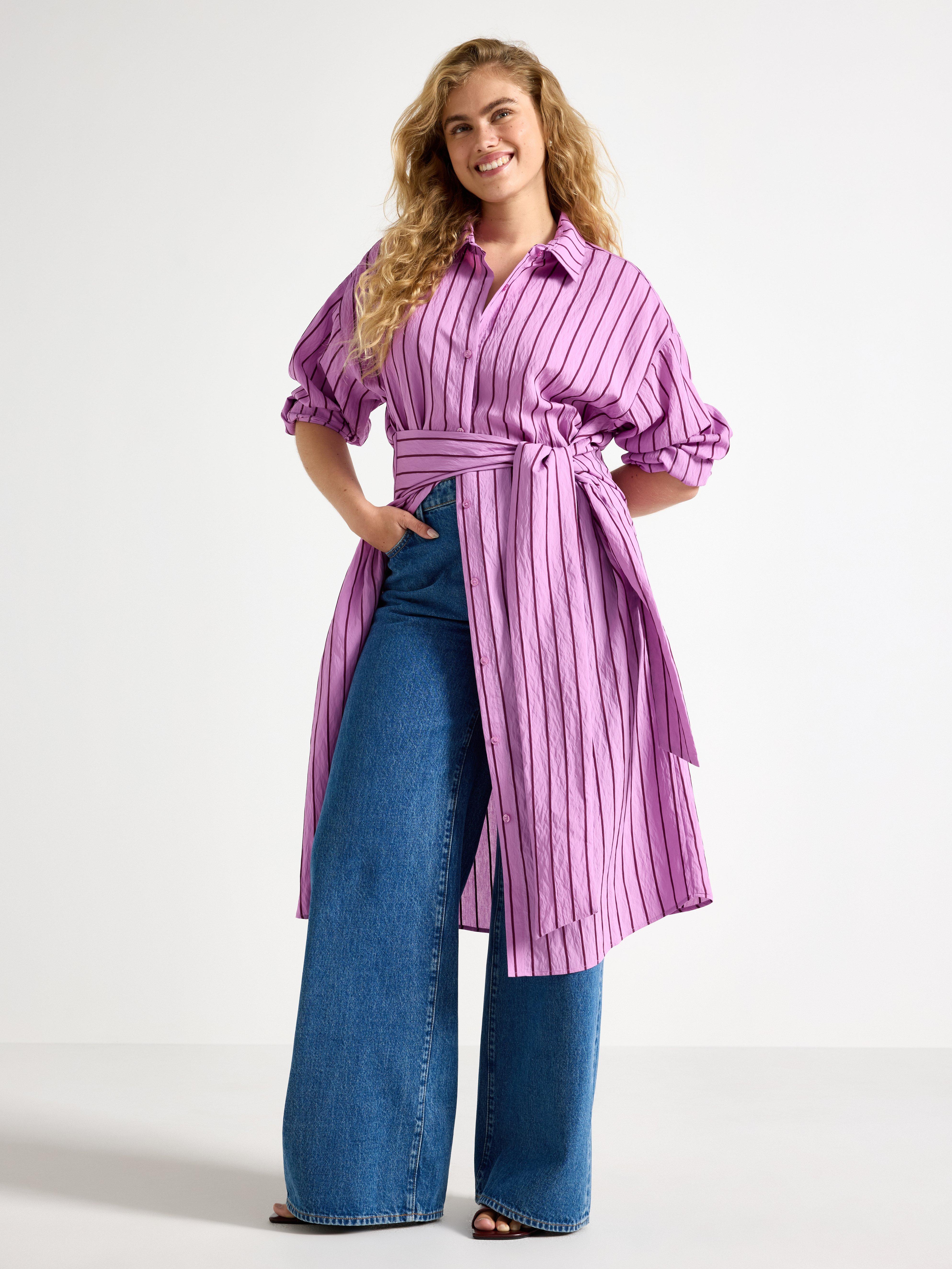 Shirt dress - Womens Wear - Lilac