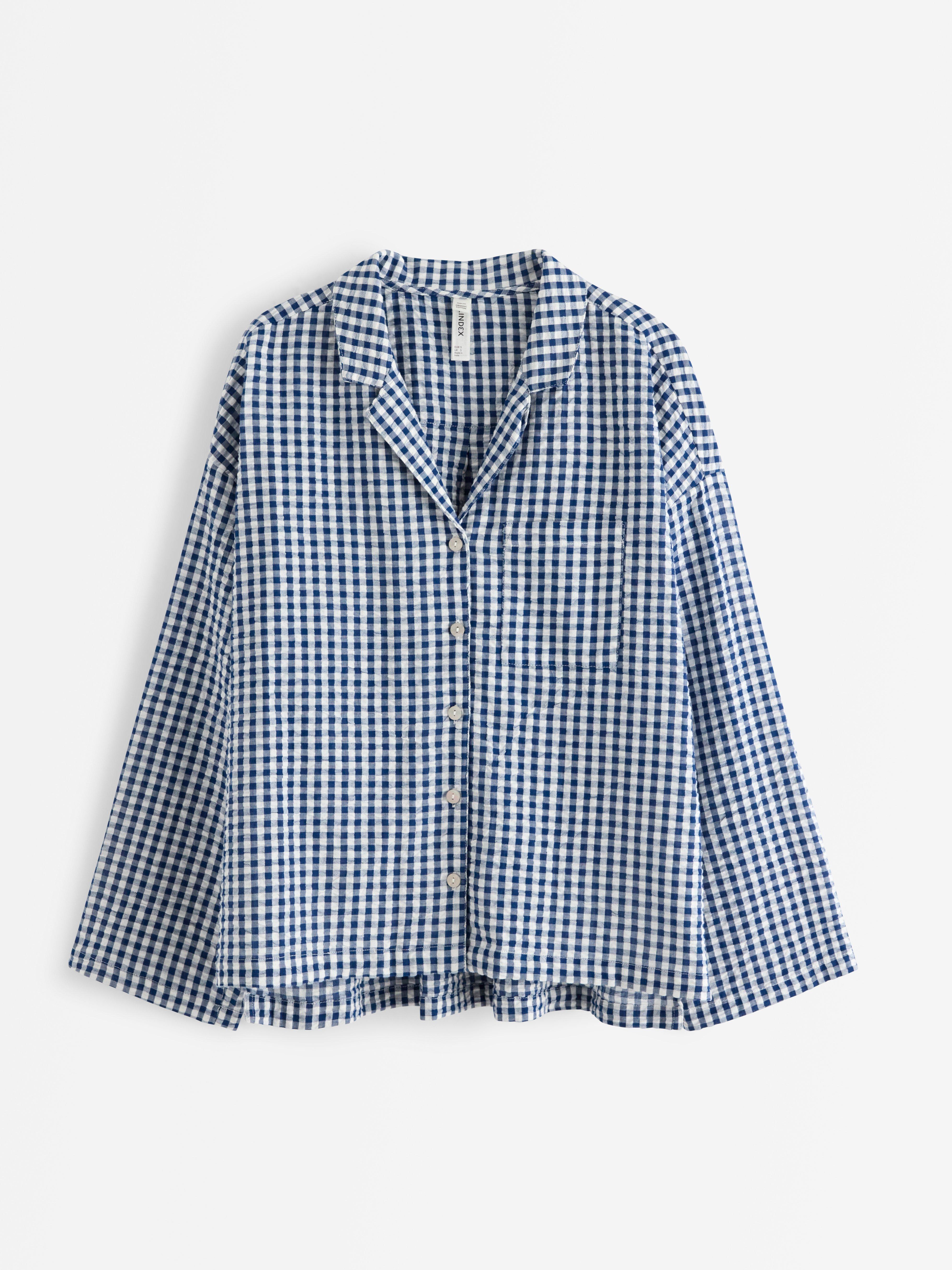 Pyjamasskjorta - Underkläder - Blå