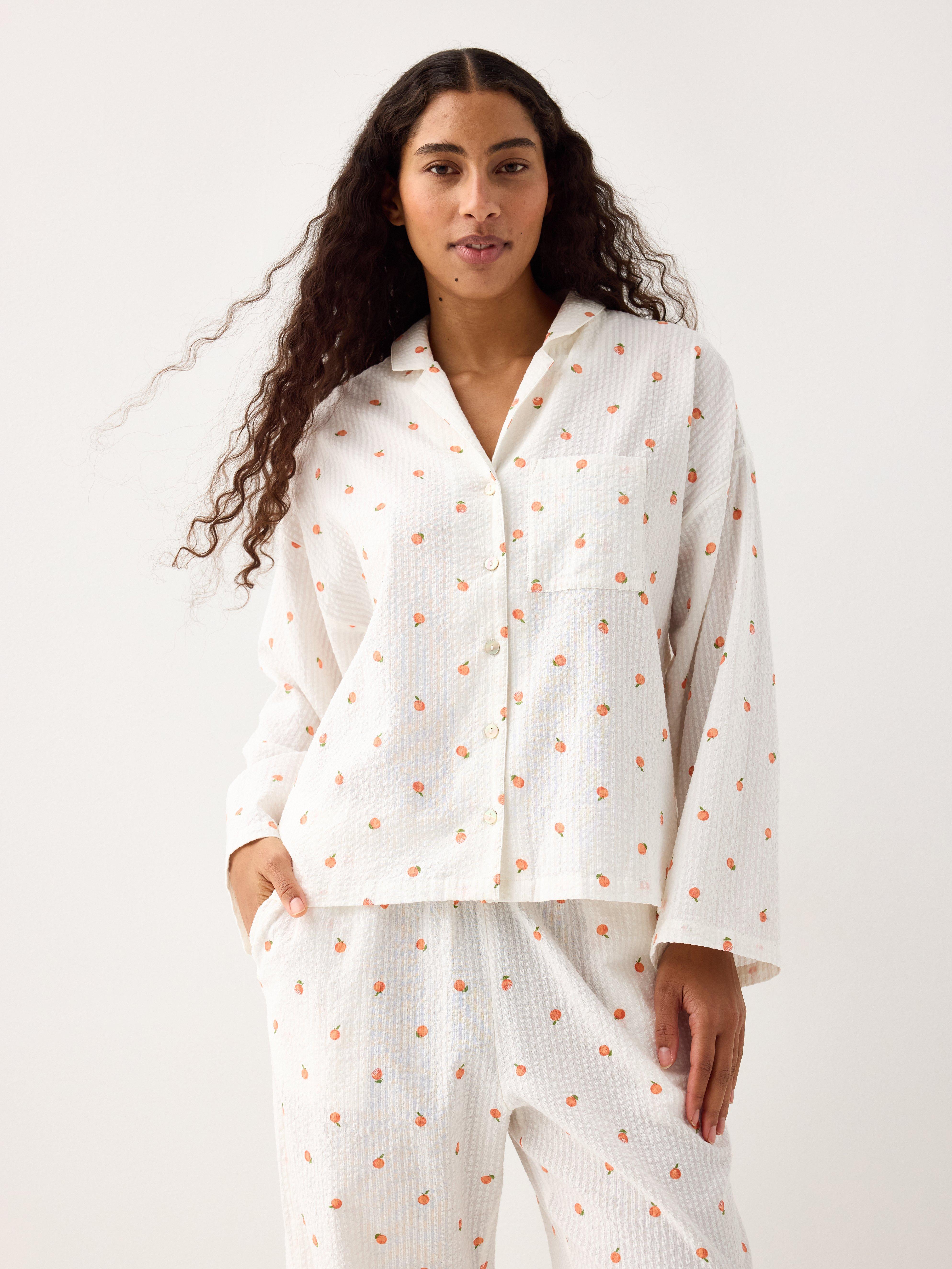 Pyjama Shirt - Lingerie - Orange