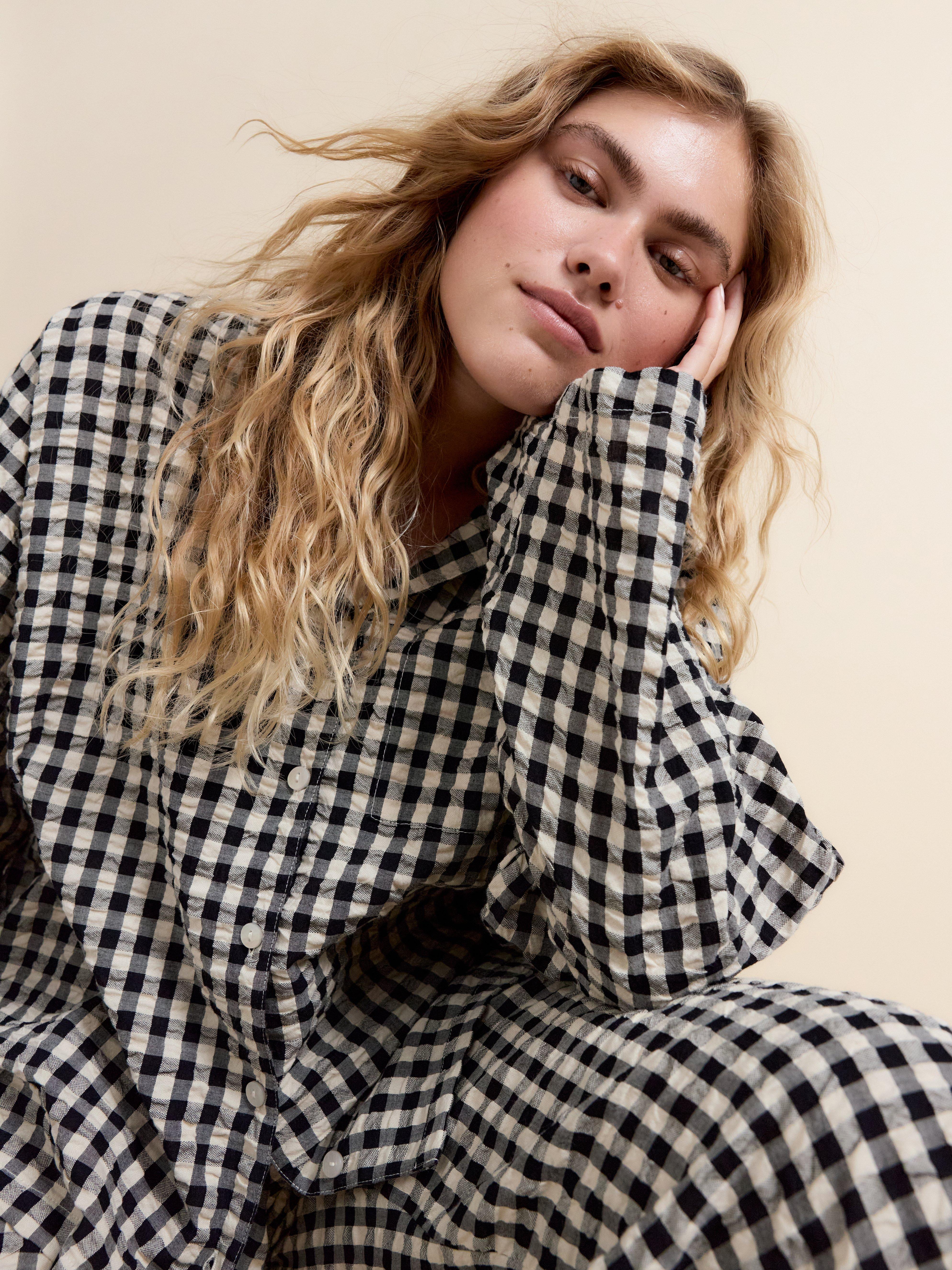 Pyjama Shirt - Lingerie - Black