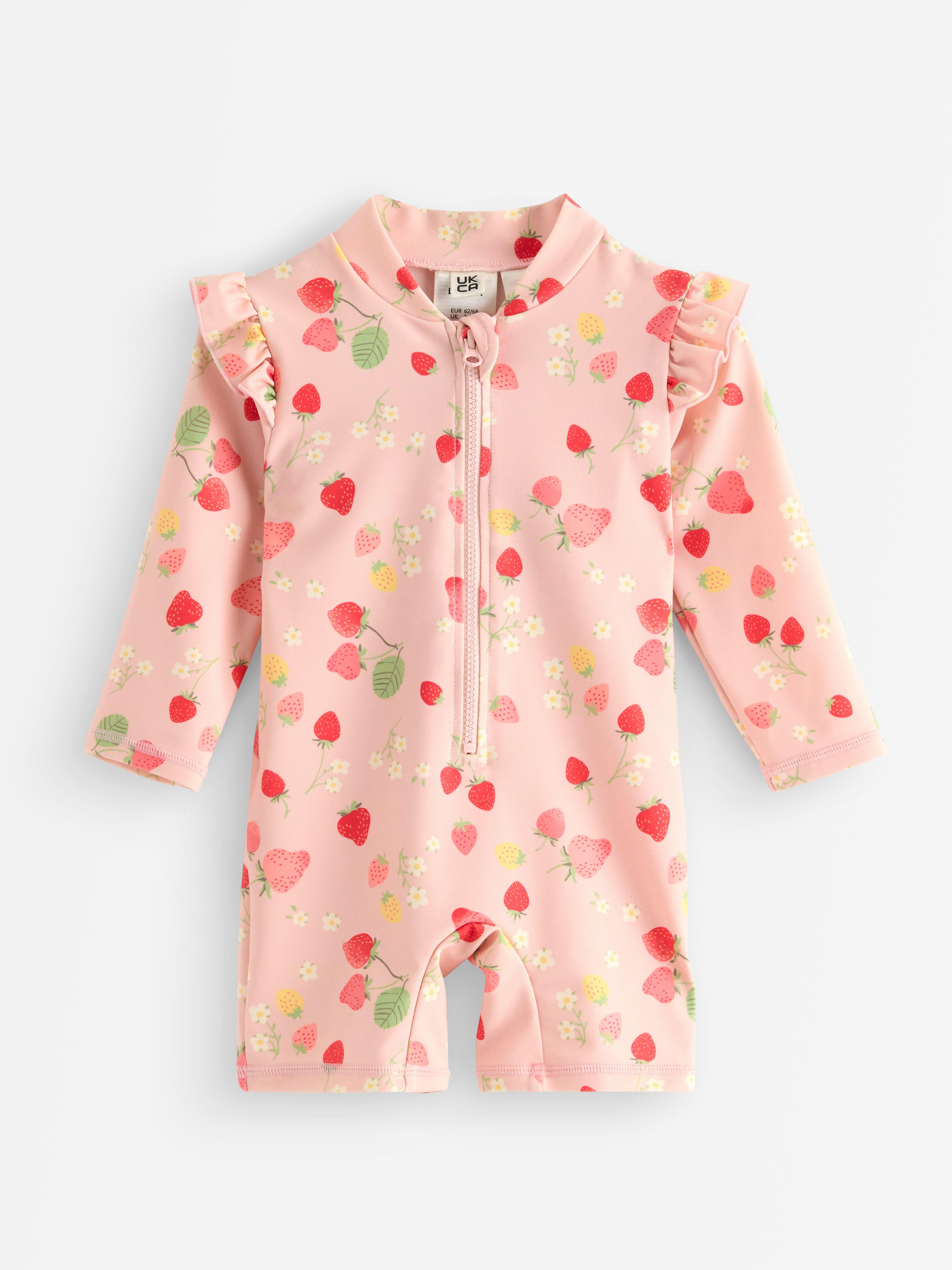 Ochranný overal proti slnku - Deti - Ružová