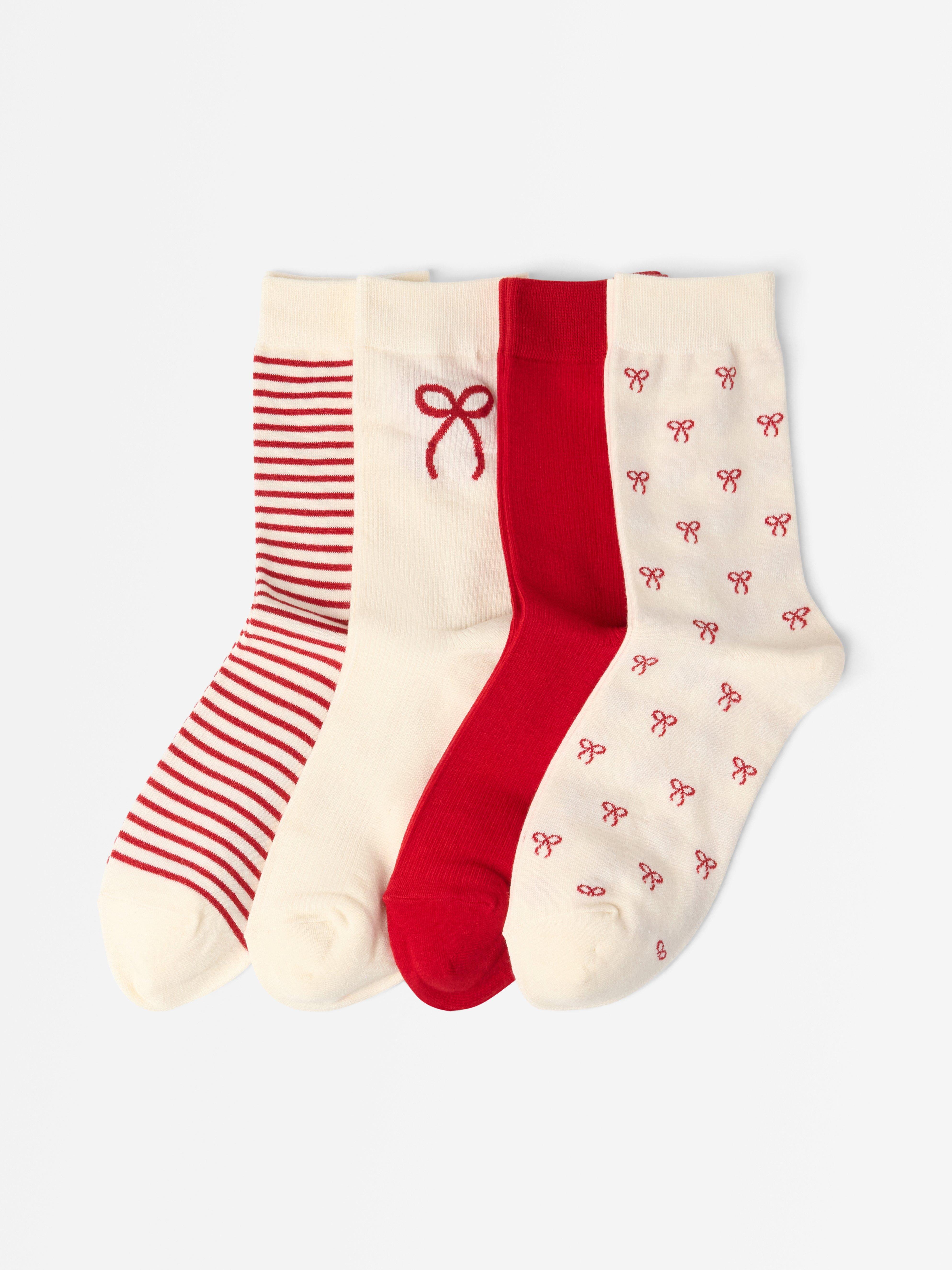 Socks - Lingerie - Red