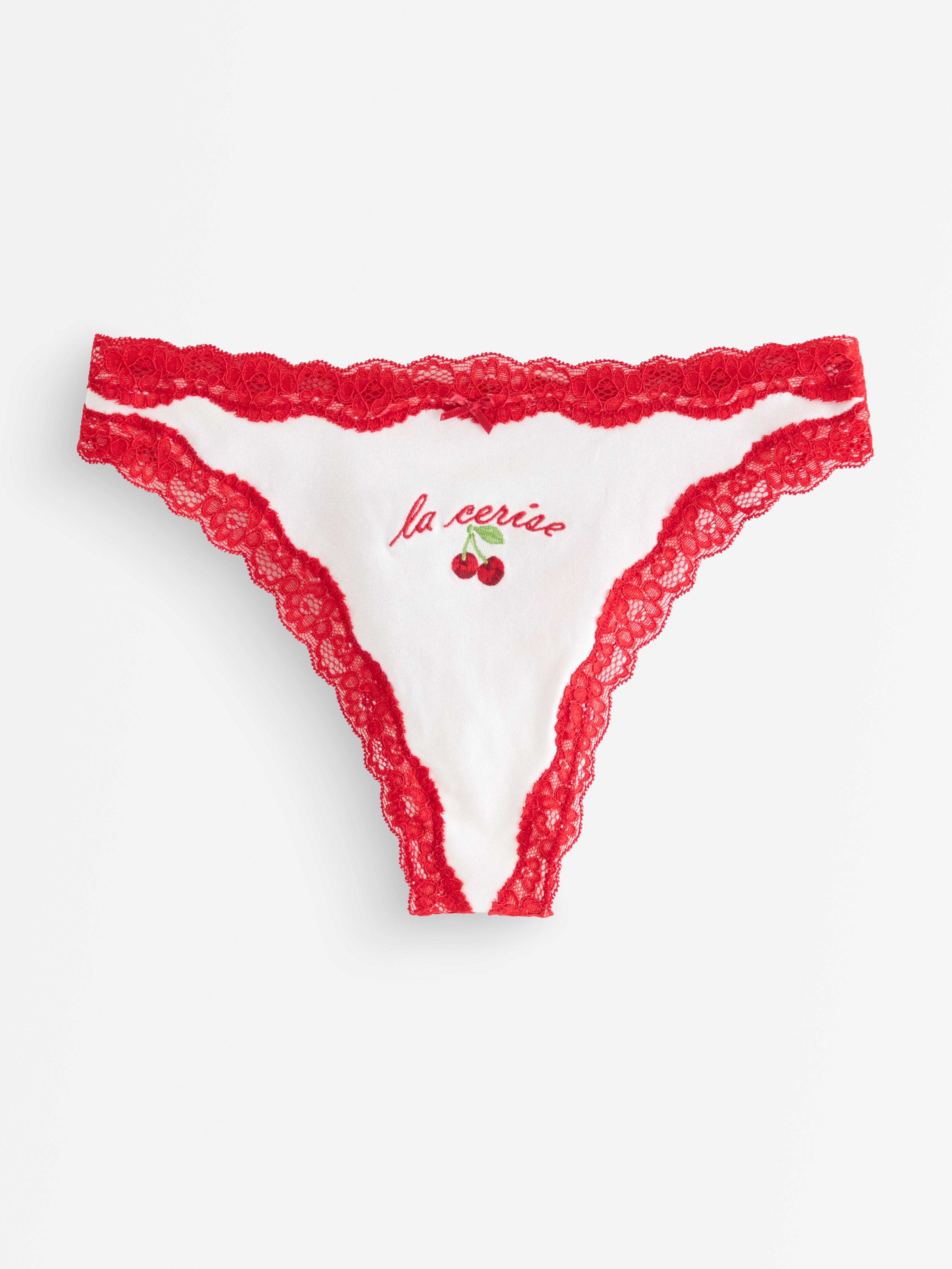 Tangá s klasickým pásom - Spodná bielizeň - Biela