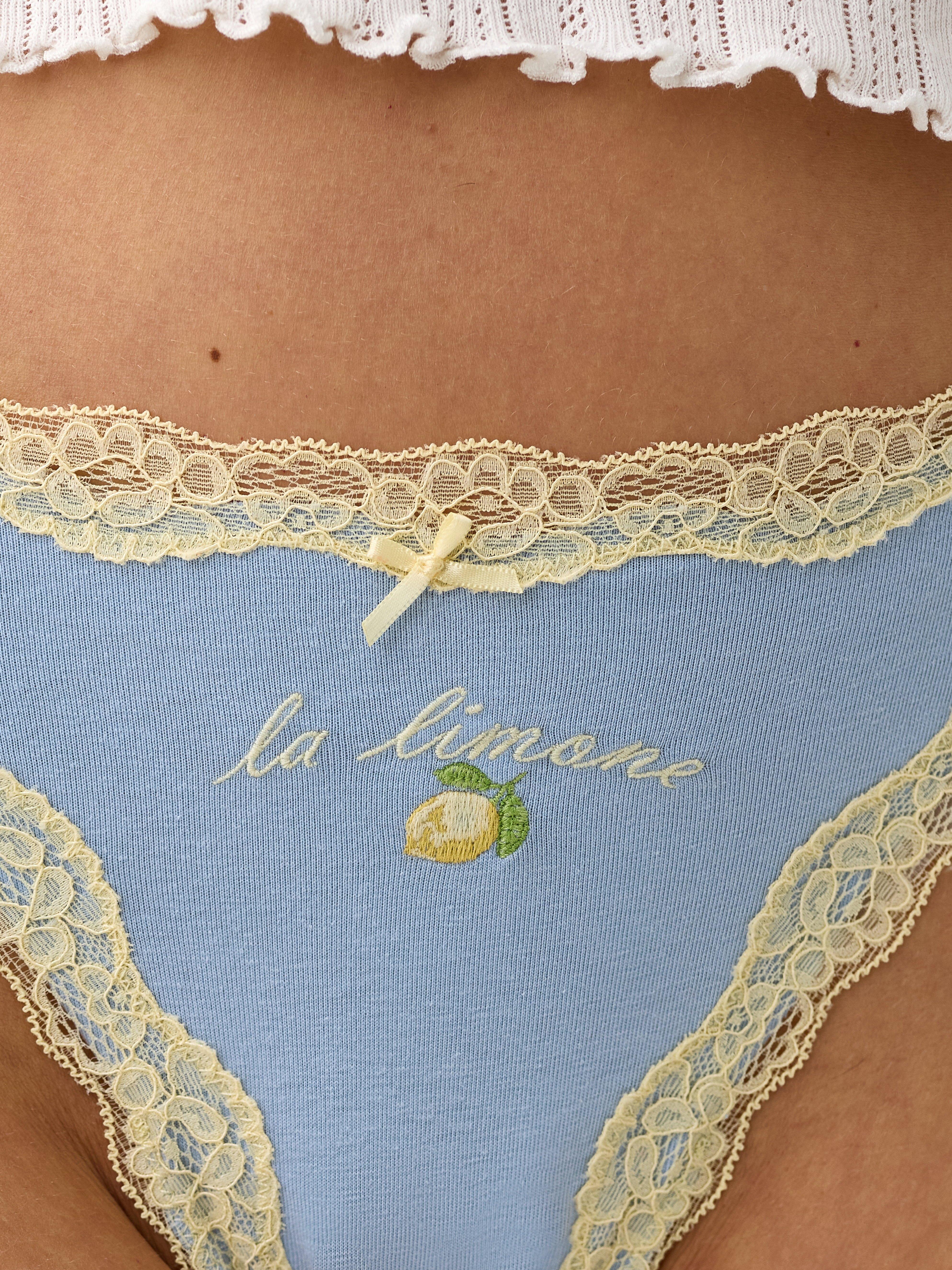Thong Regular - Lingerie - Blue