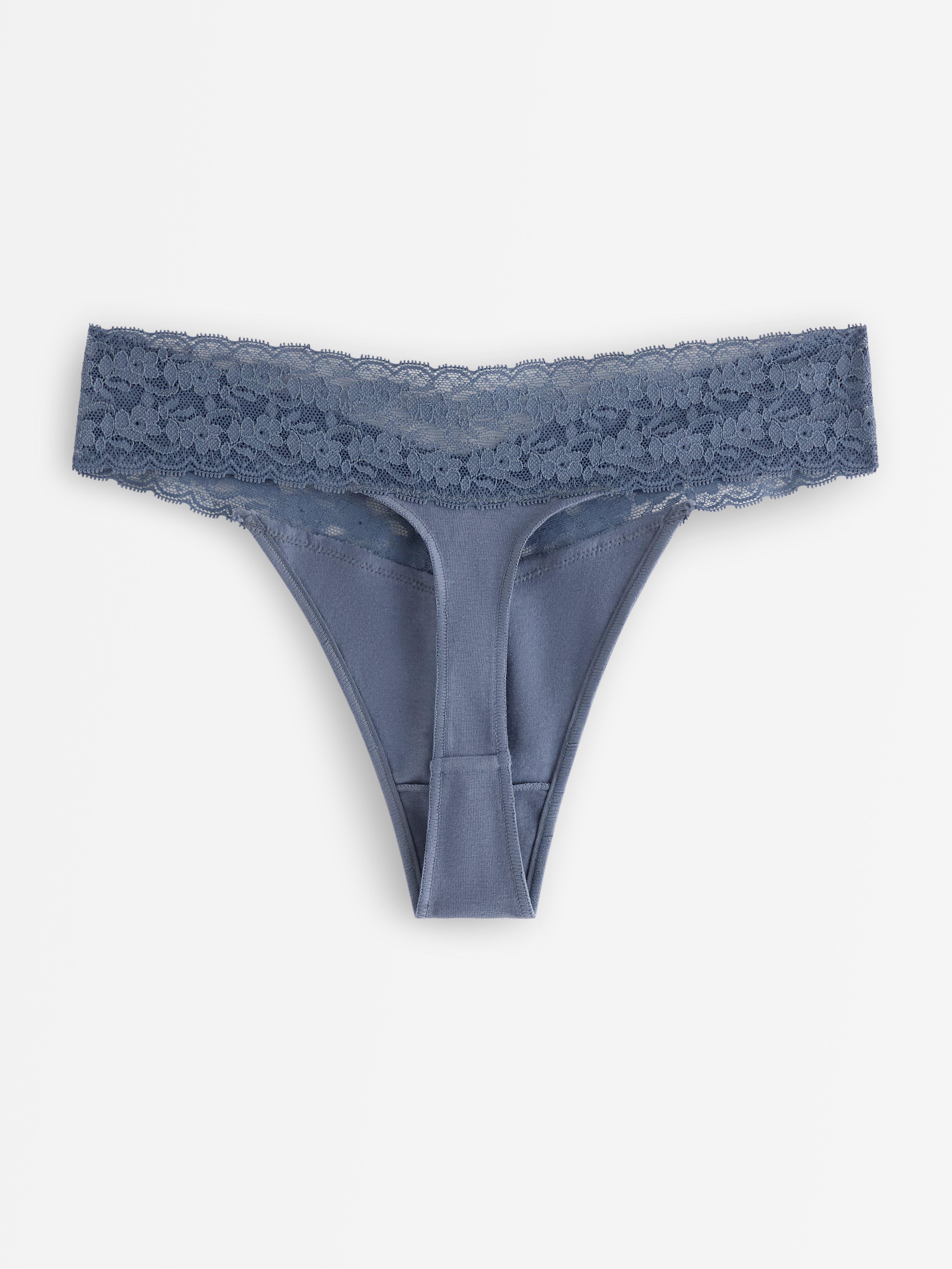 Thong Low - Lingerie - Grey