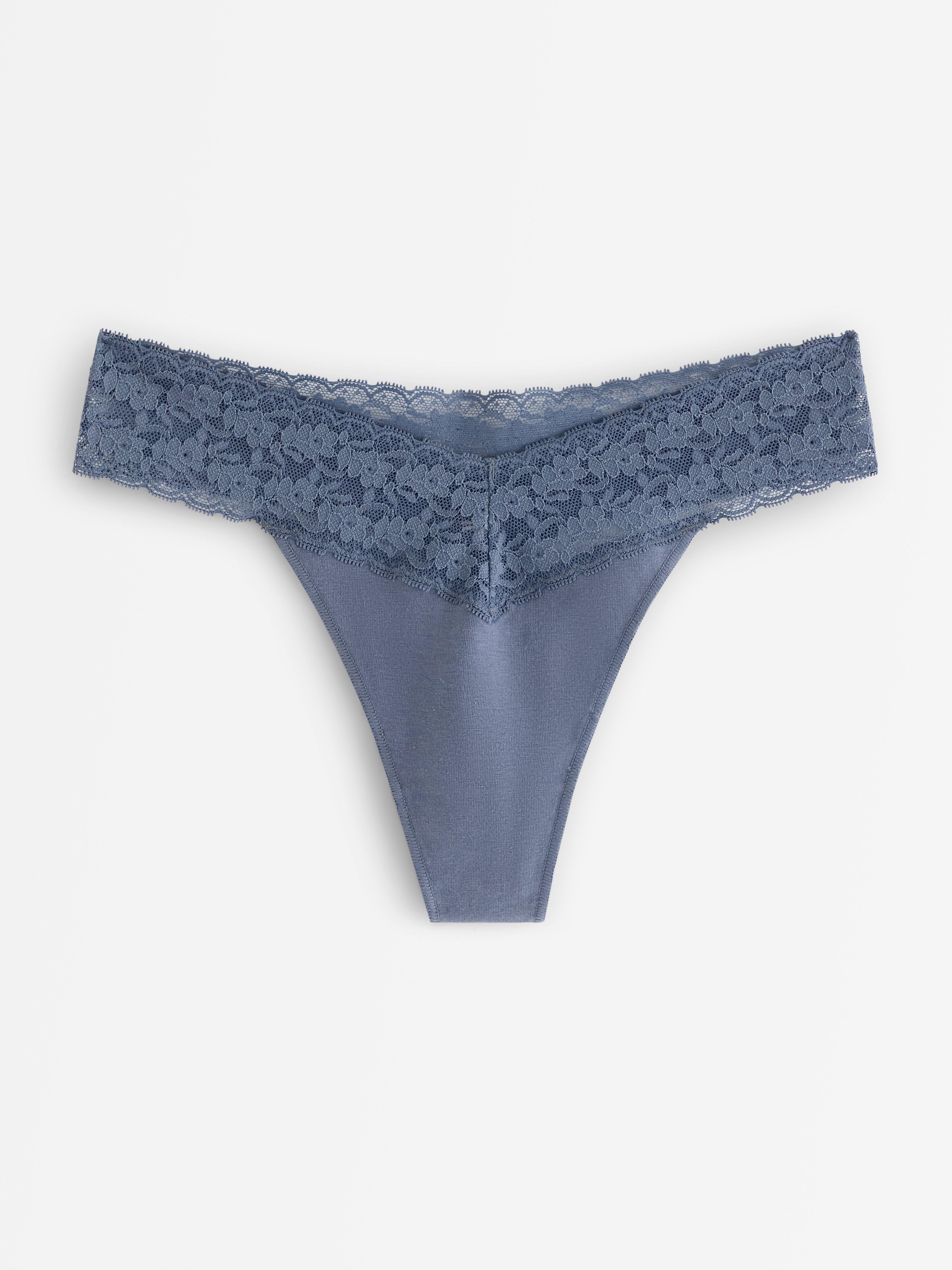 Thong Low - Lingerie - Grey