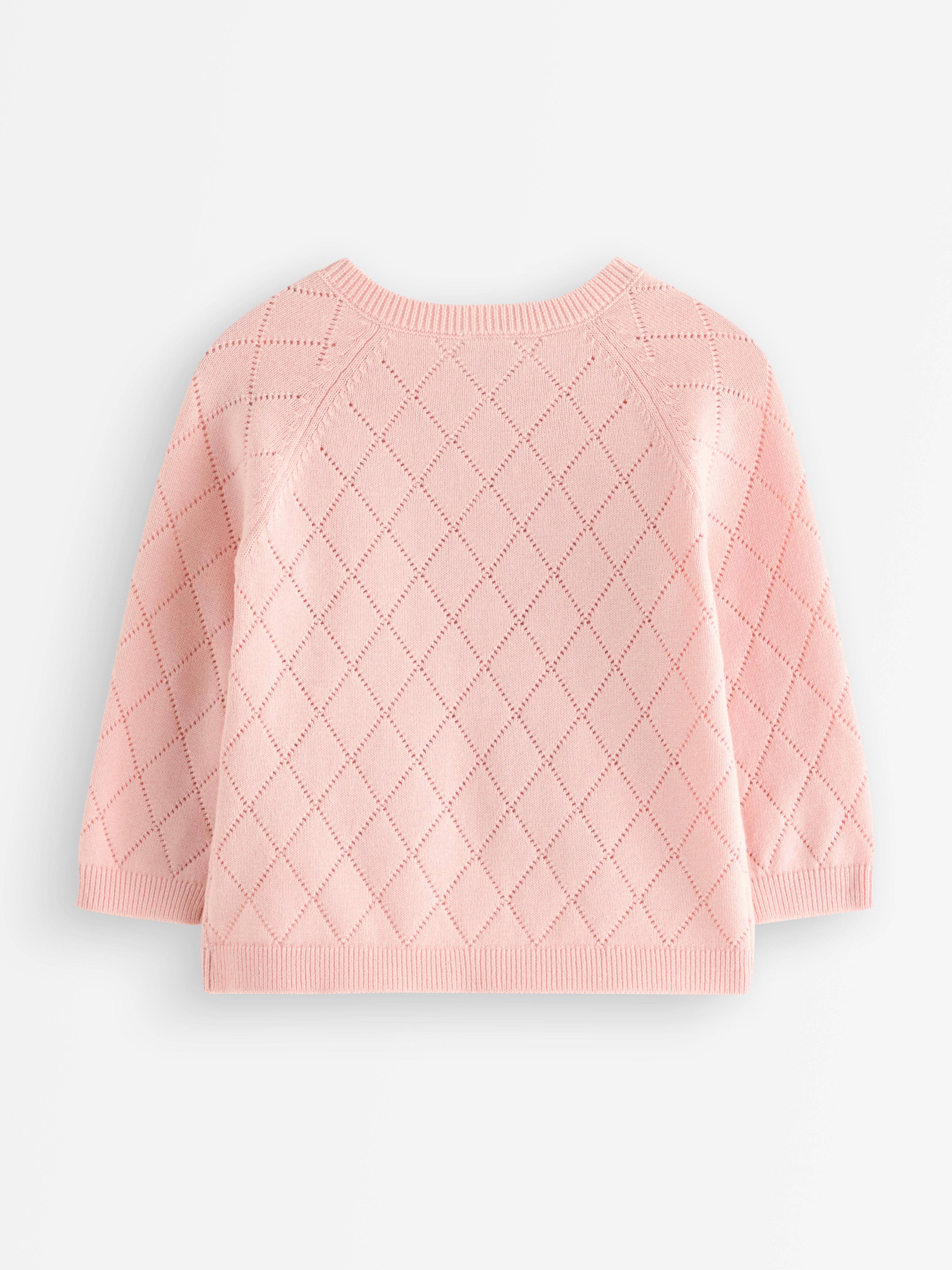 Cardigan - Barn - Rosa