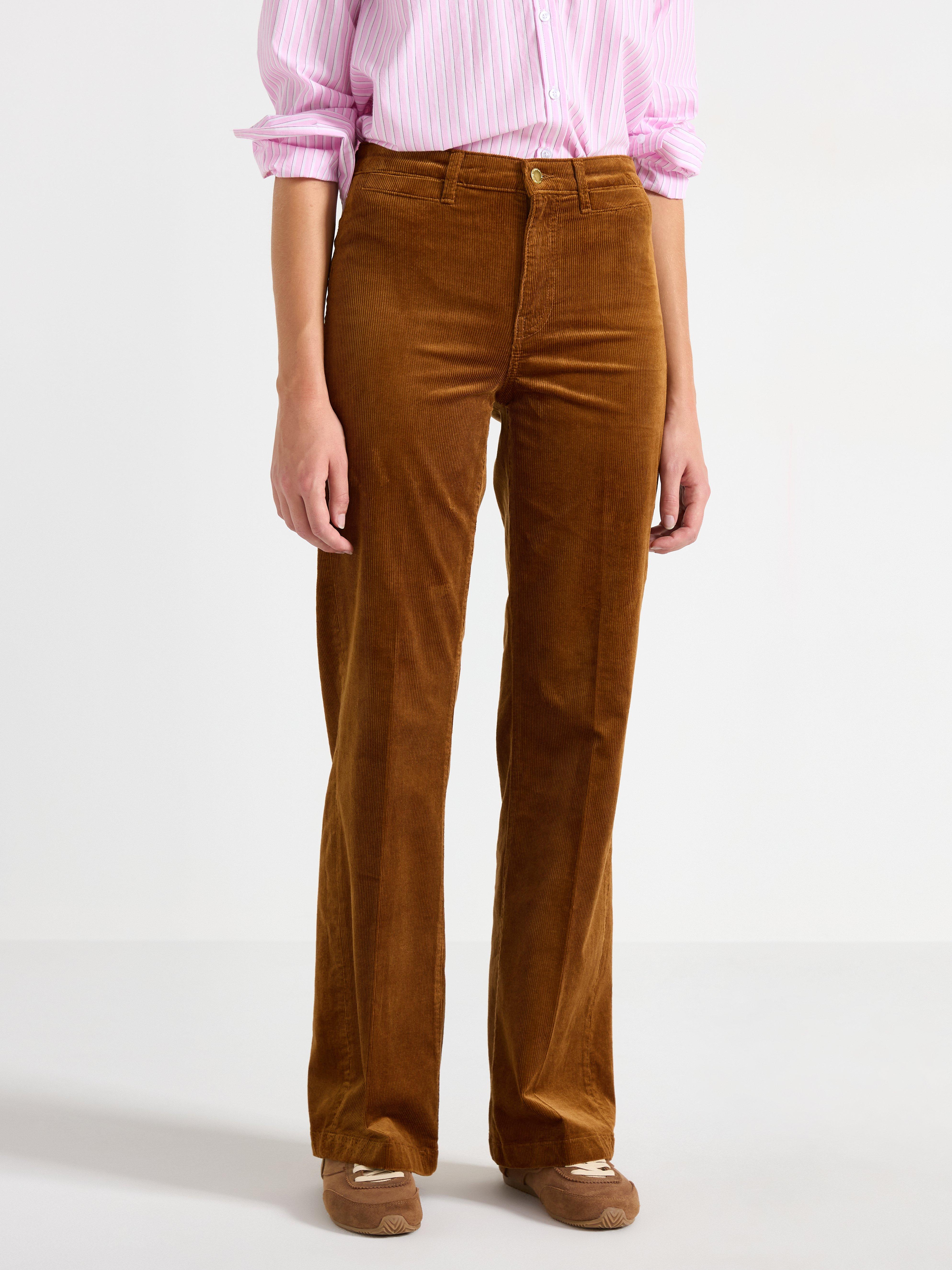 Trousers - Womens Wear - Brown