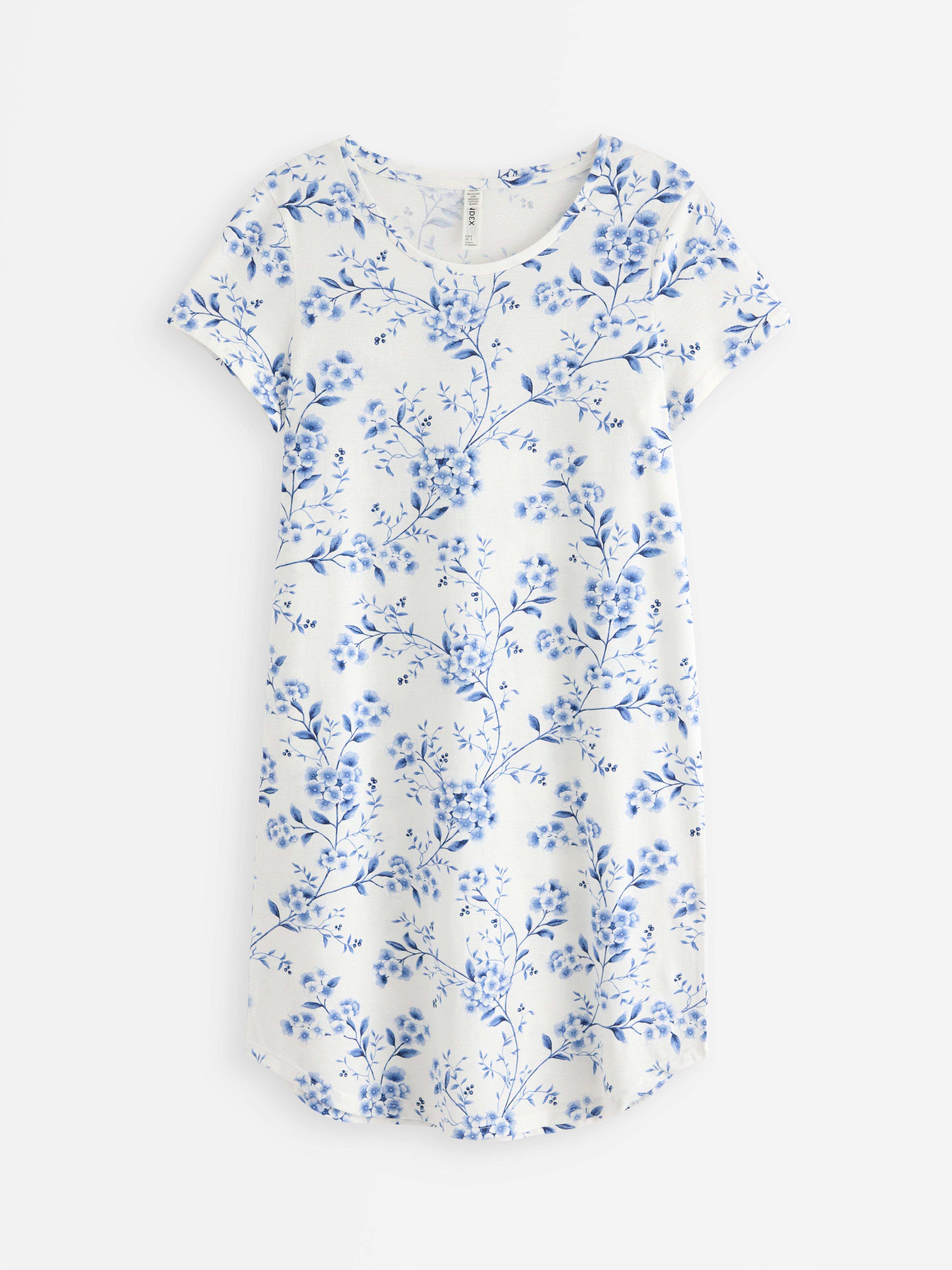 Night Dress - Lingerie - Blue