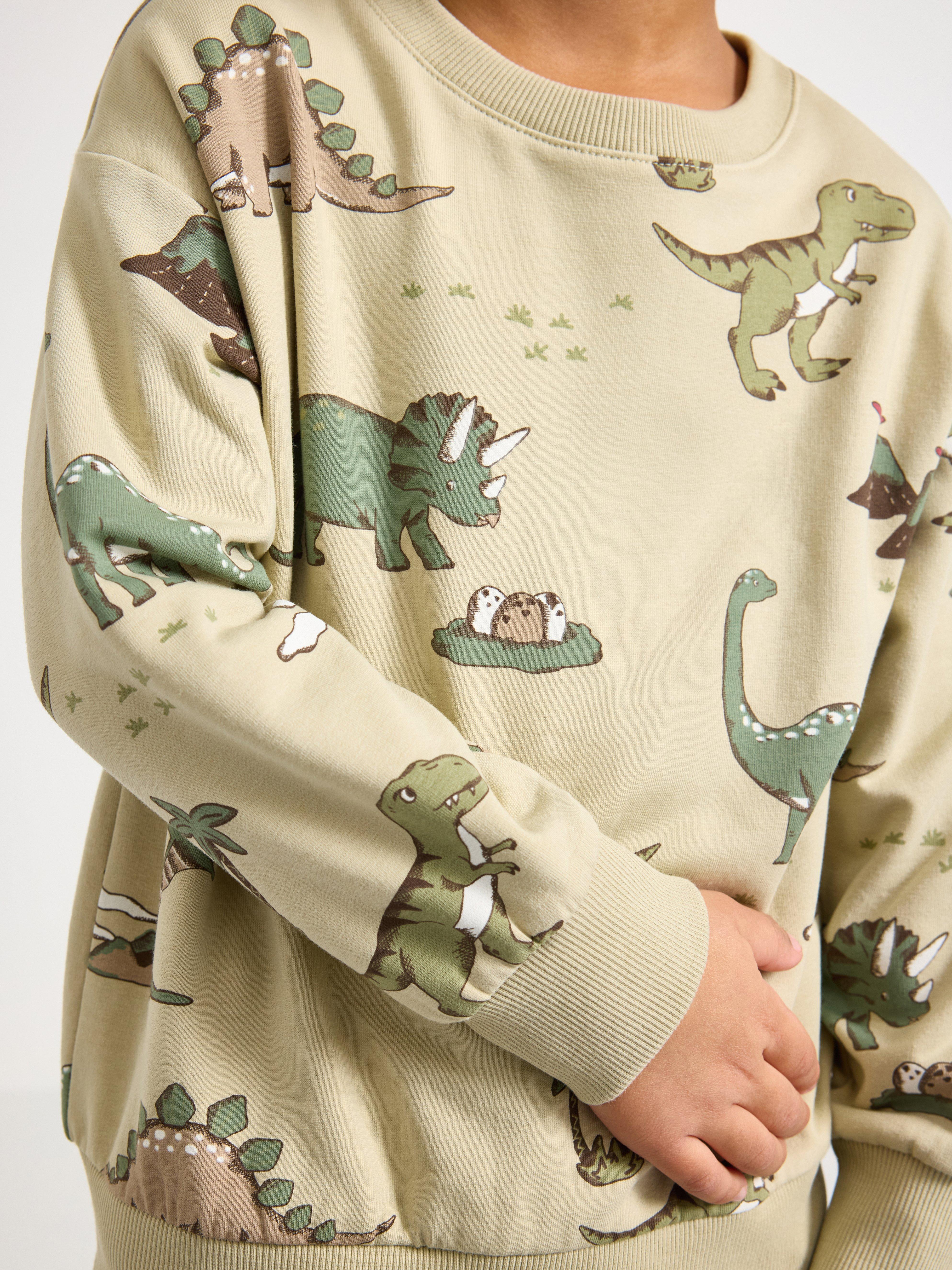 Sweatshirt - Børn - Grøn