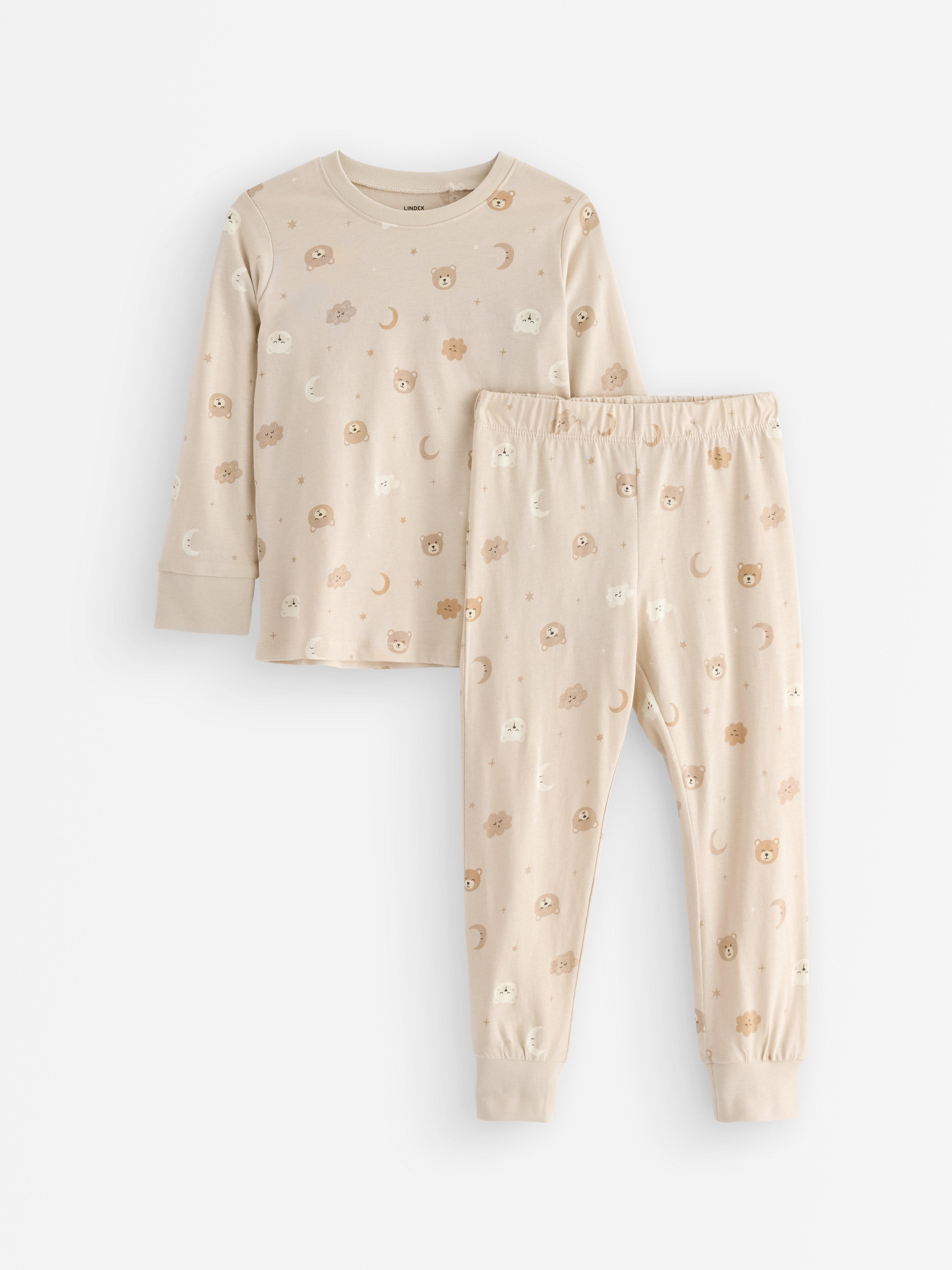 Pyjamasset - Barn - Beige