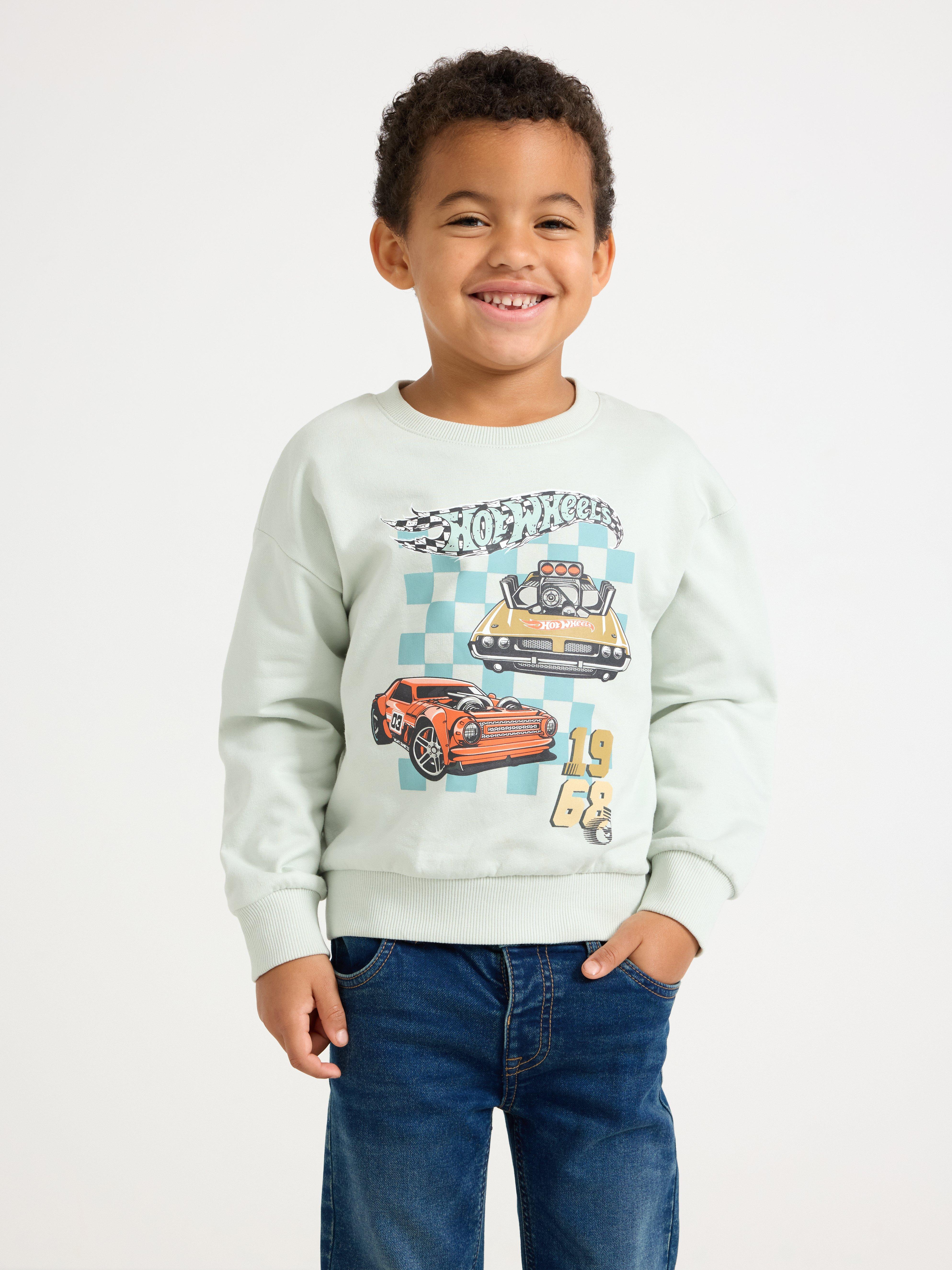 Sweatshirt - Børn - Aqua