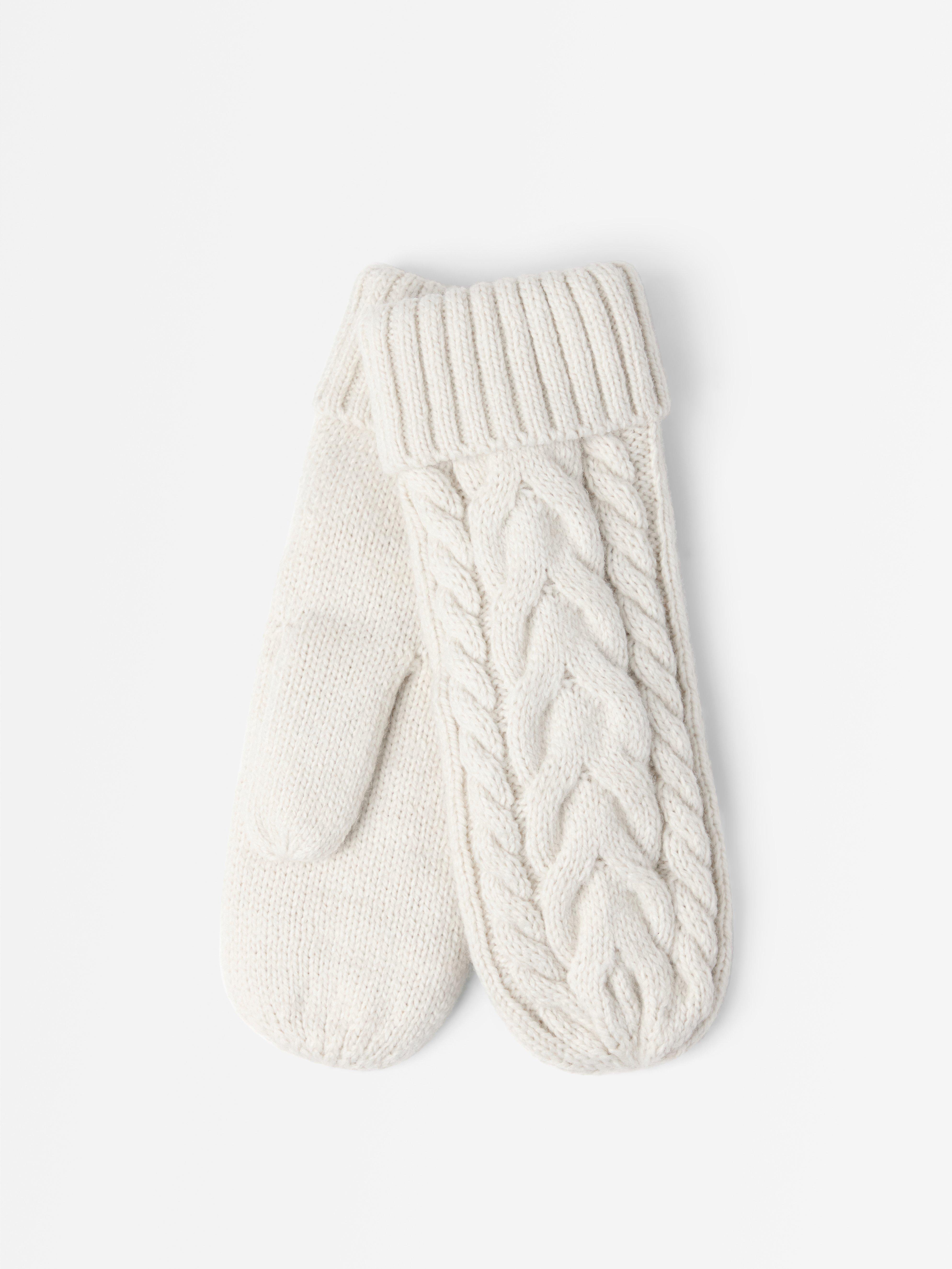 Mittens - Womens Wear - White