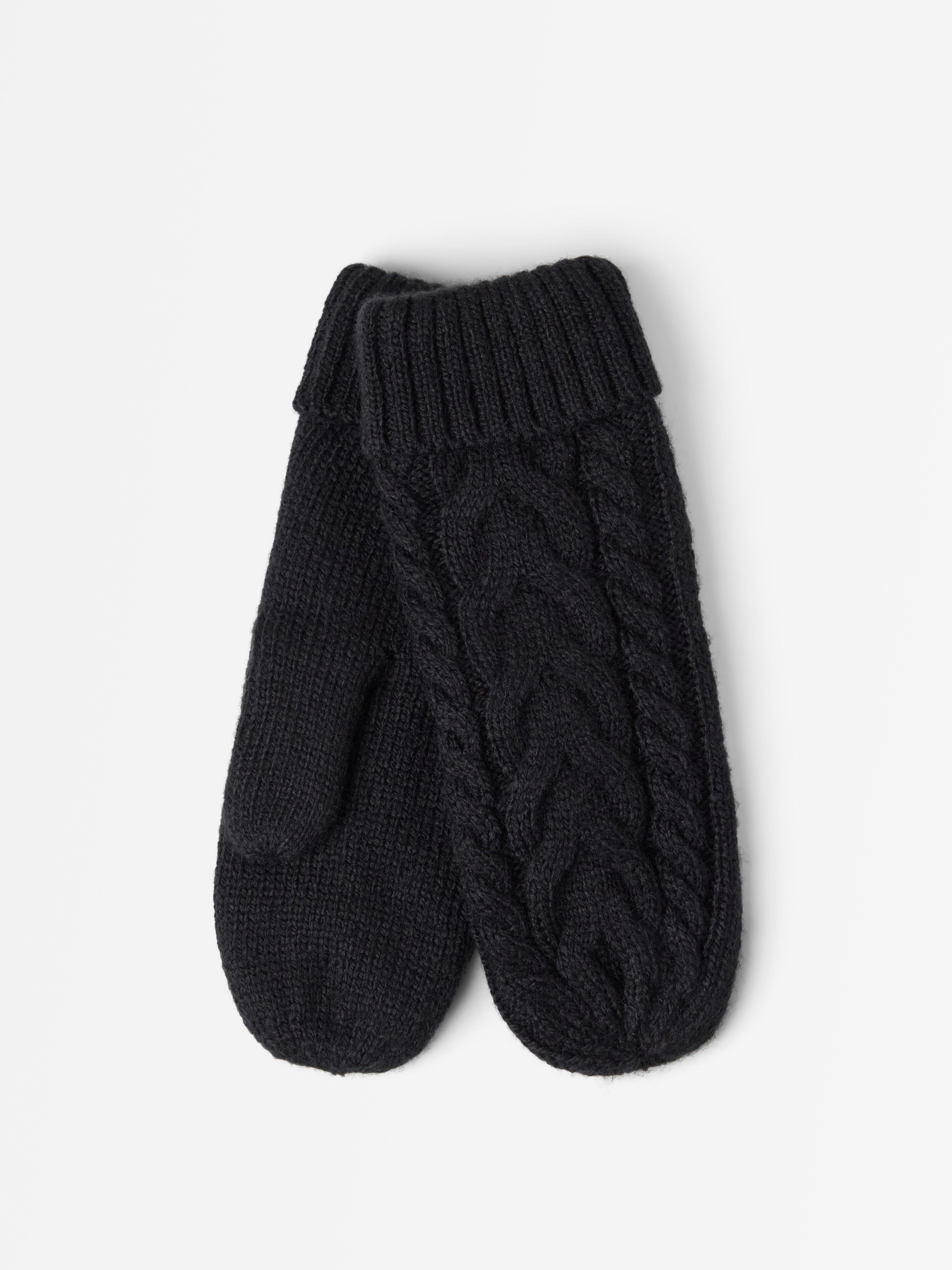 Mittens - Womens Wear - Black