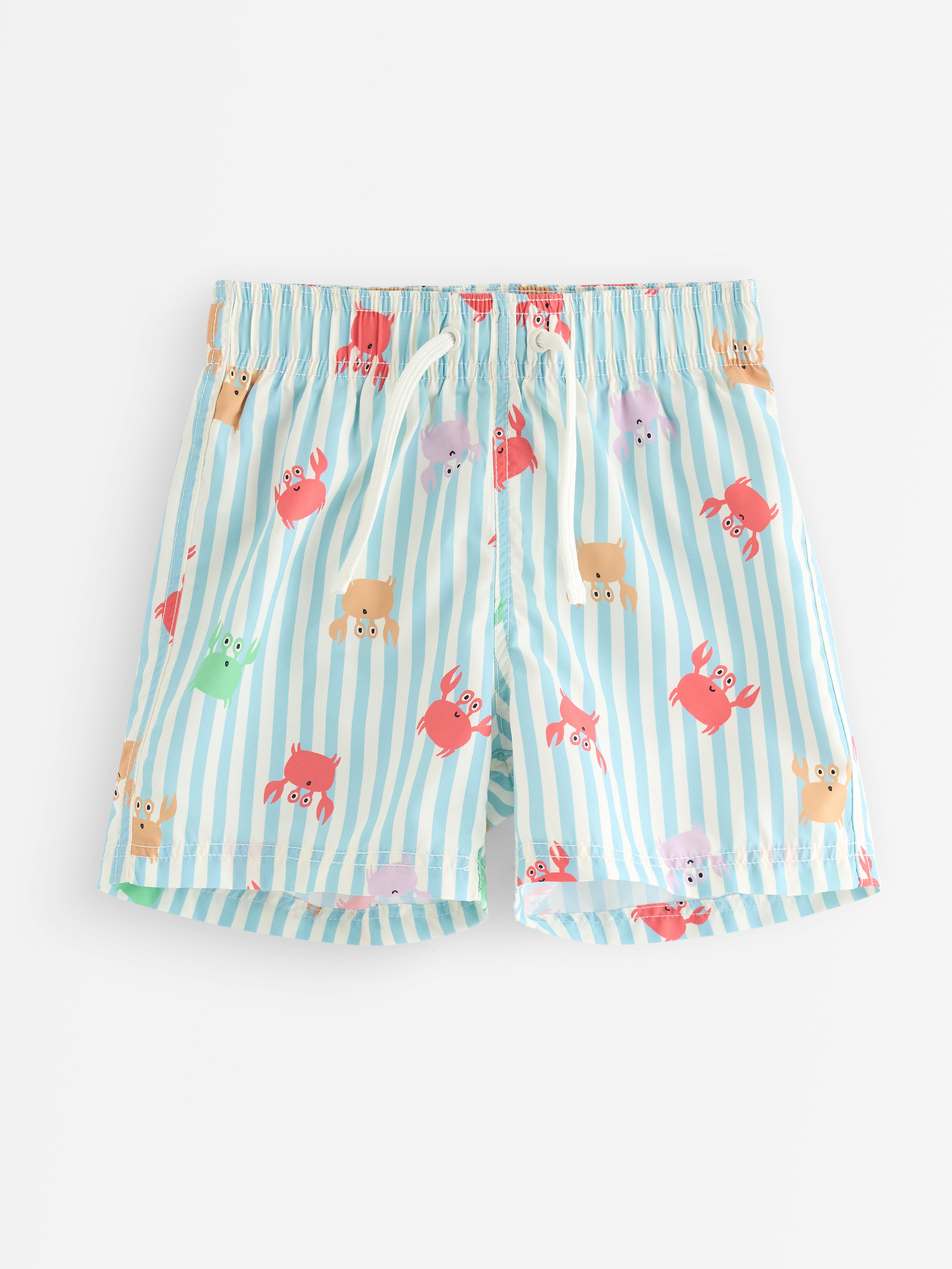 Swim Shorts - Kids Wear - White