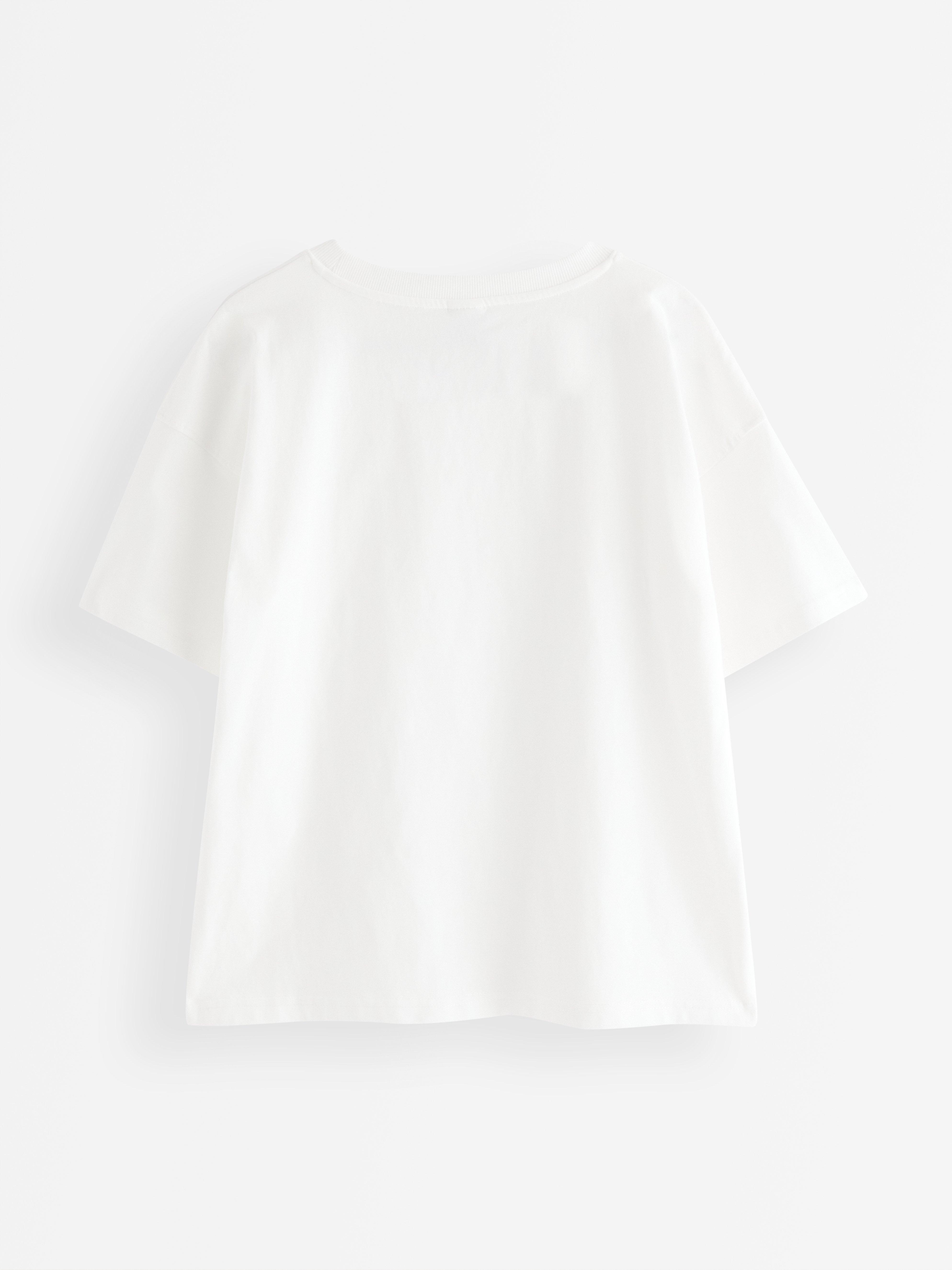 T-shirt - Barn - Hvit