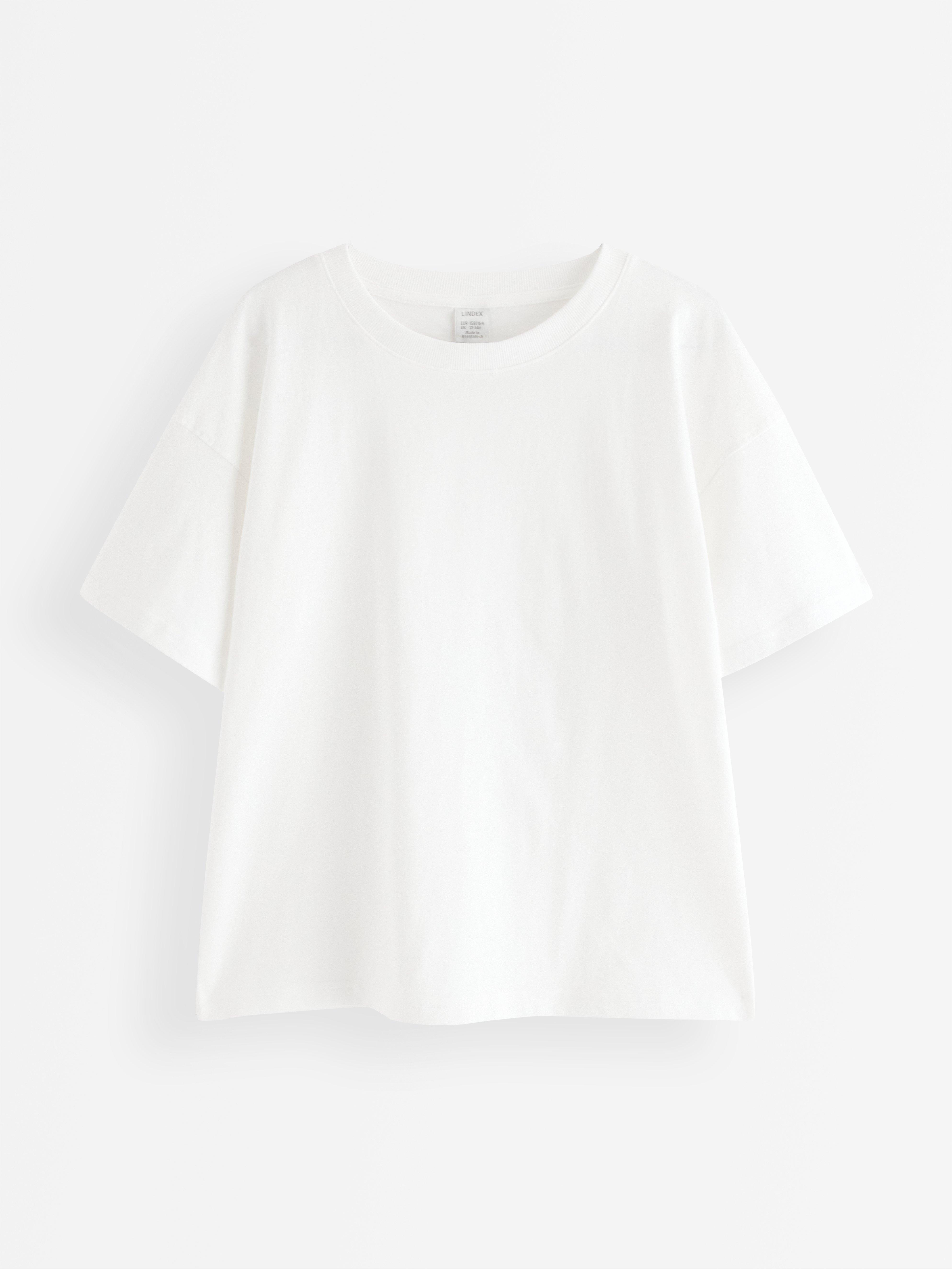 T-shirt - Barn - Vit