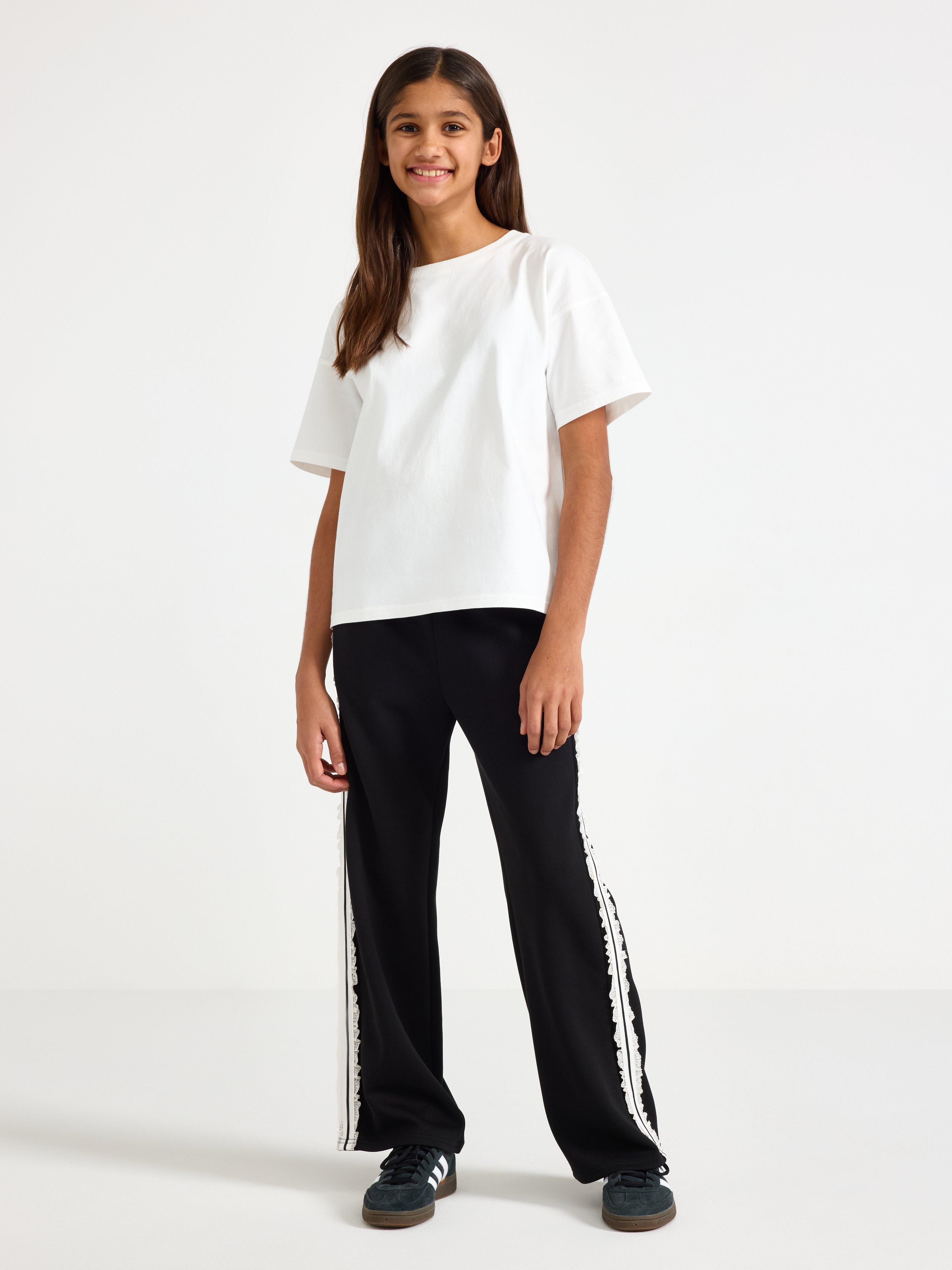 T-shirt - Barn - Hvit