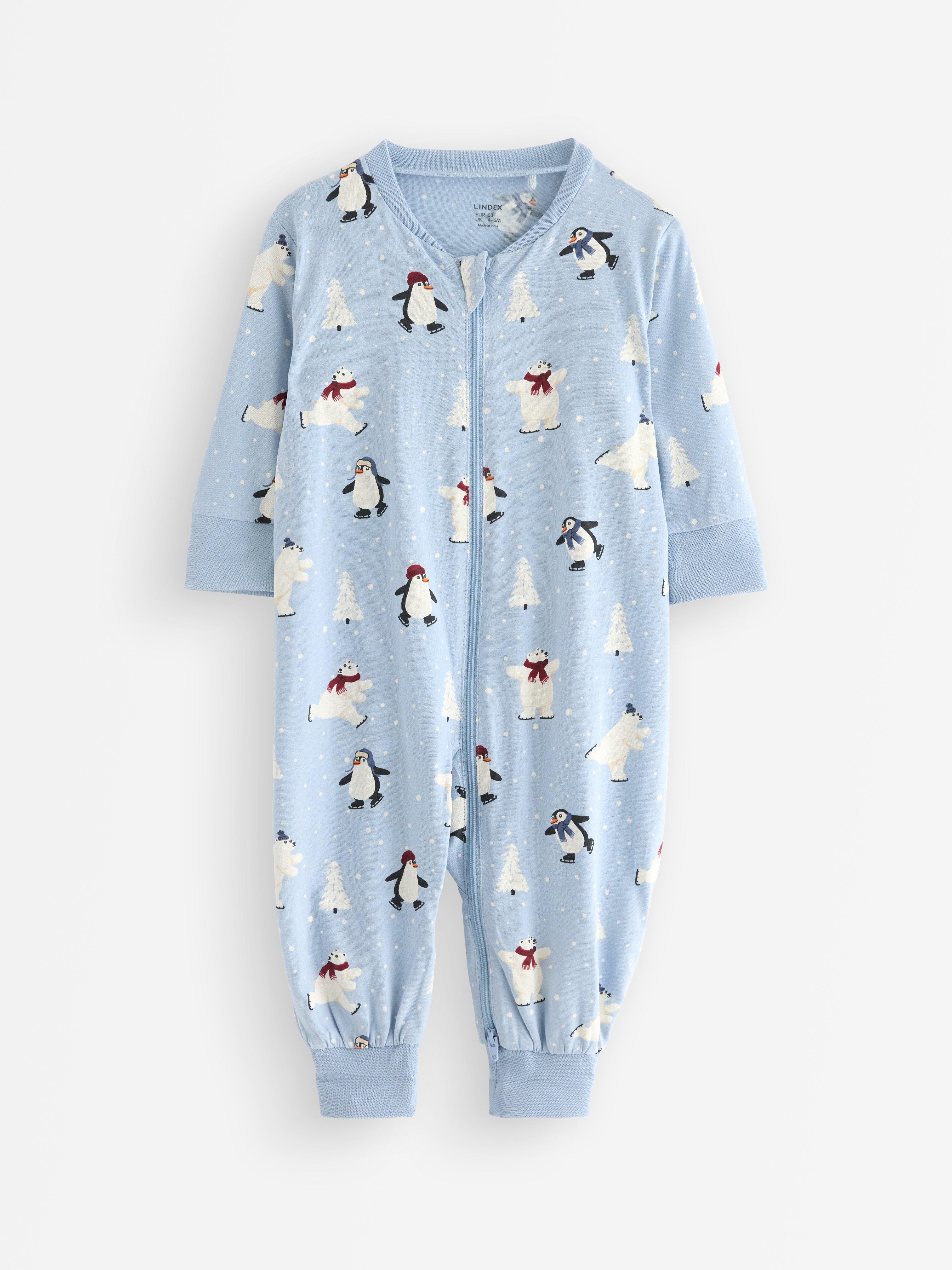 Pyjamas onesie - Barn - Blå