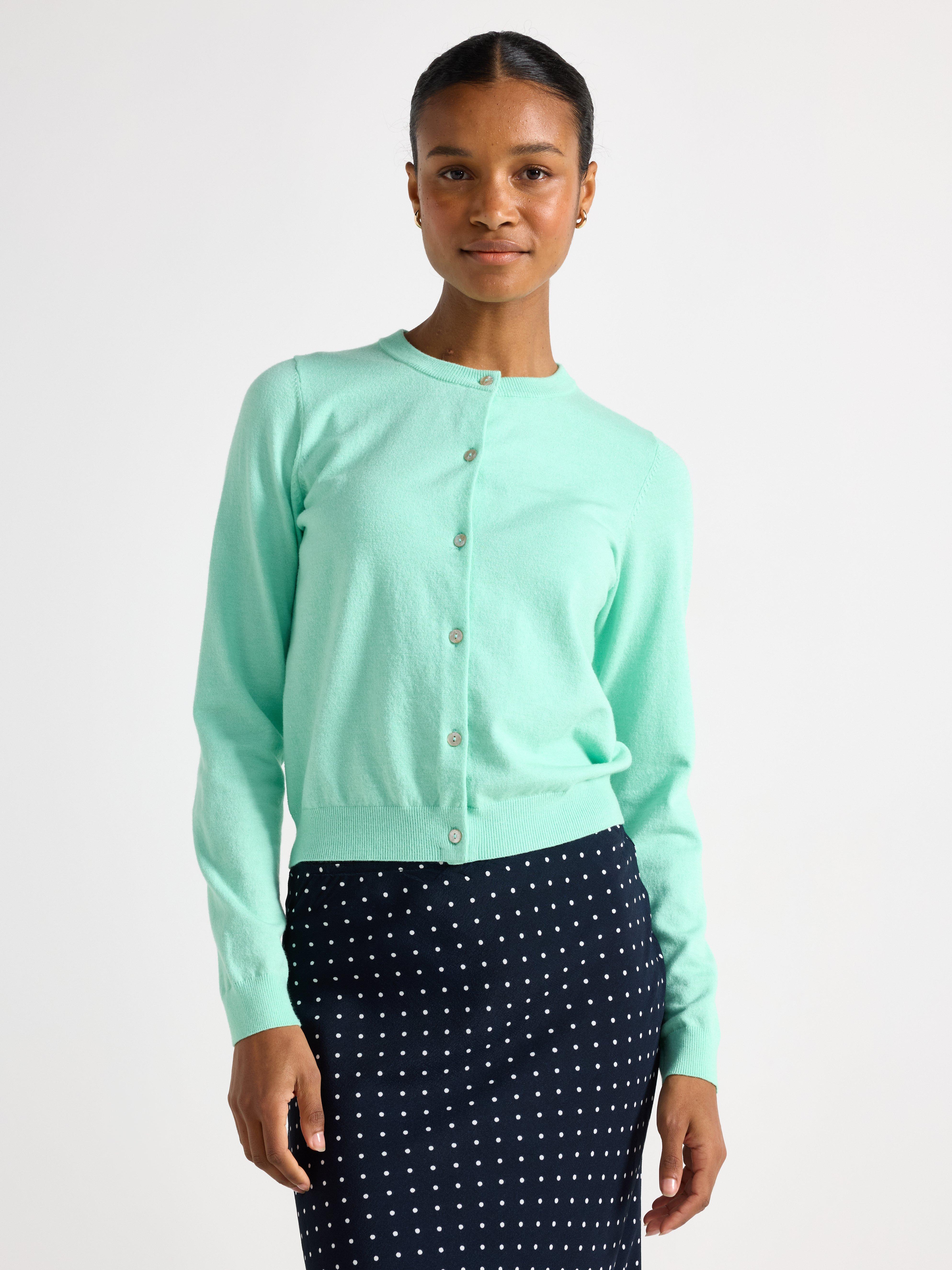 Cardigan - Womens Wear - Turquoise