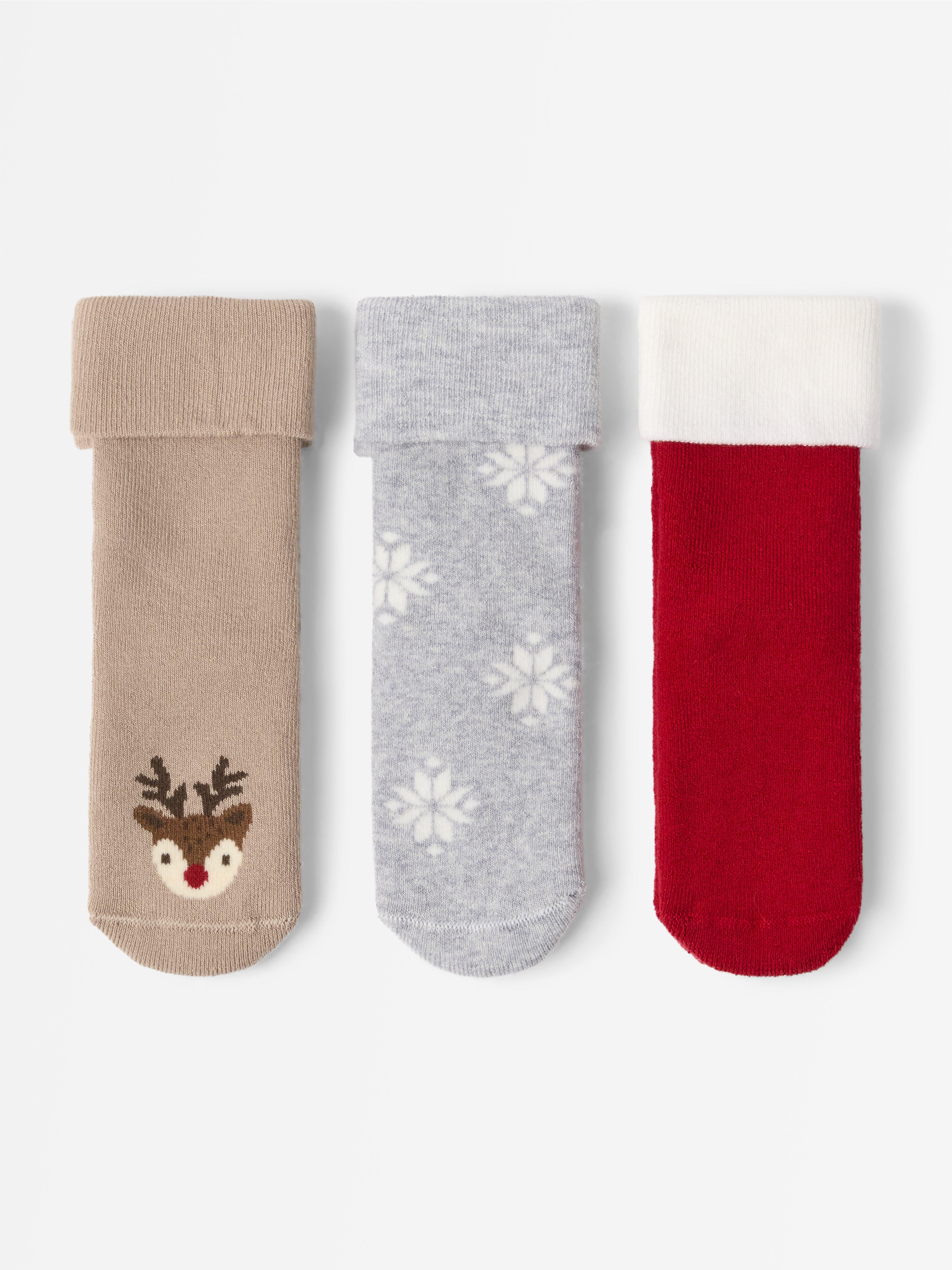 Ponožky - Deti - Červená