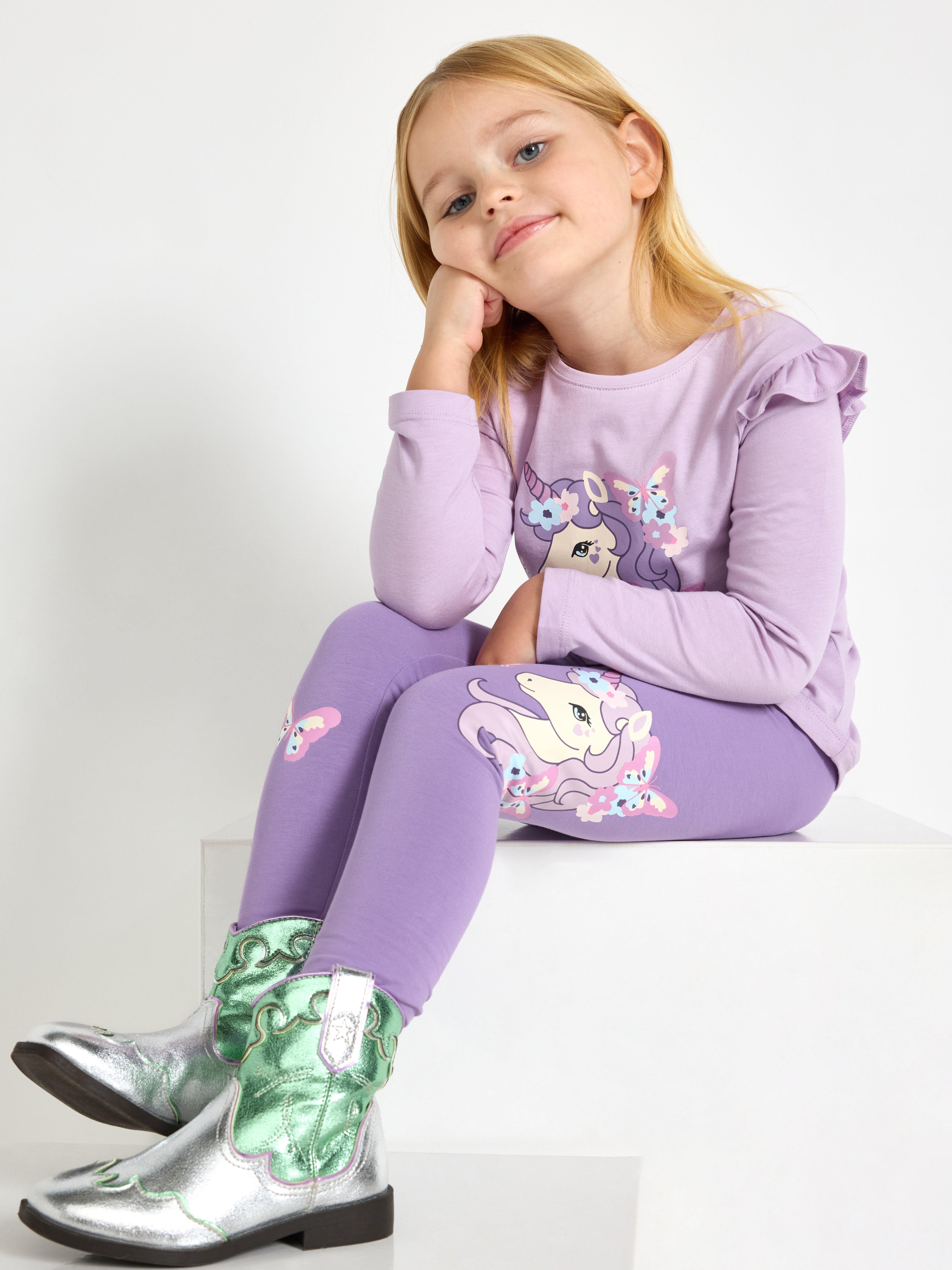 Leggings - Kids Wear - Lilac