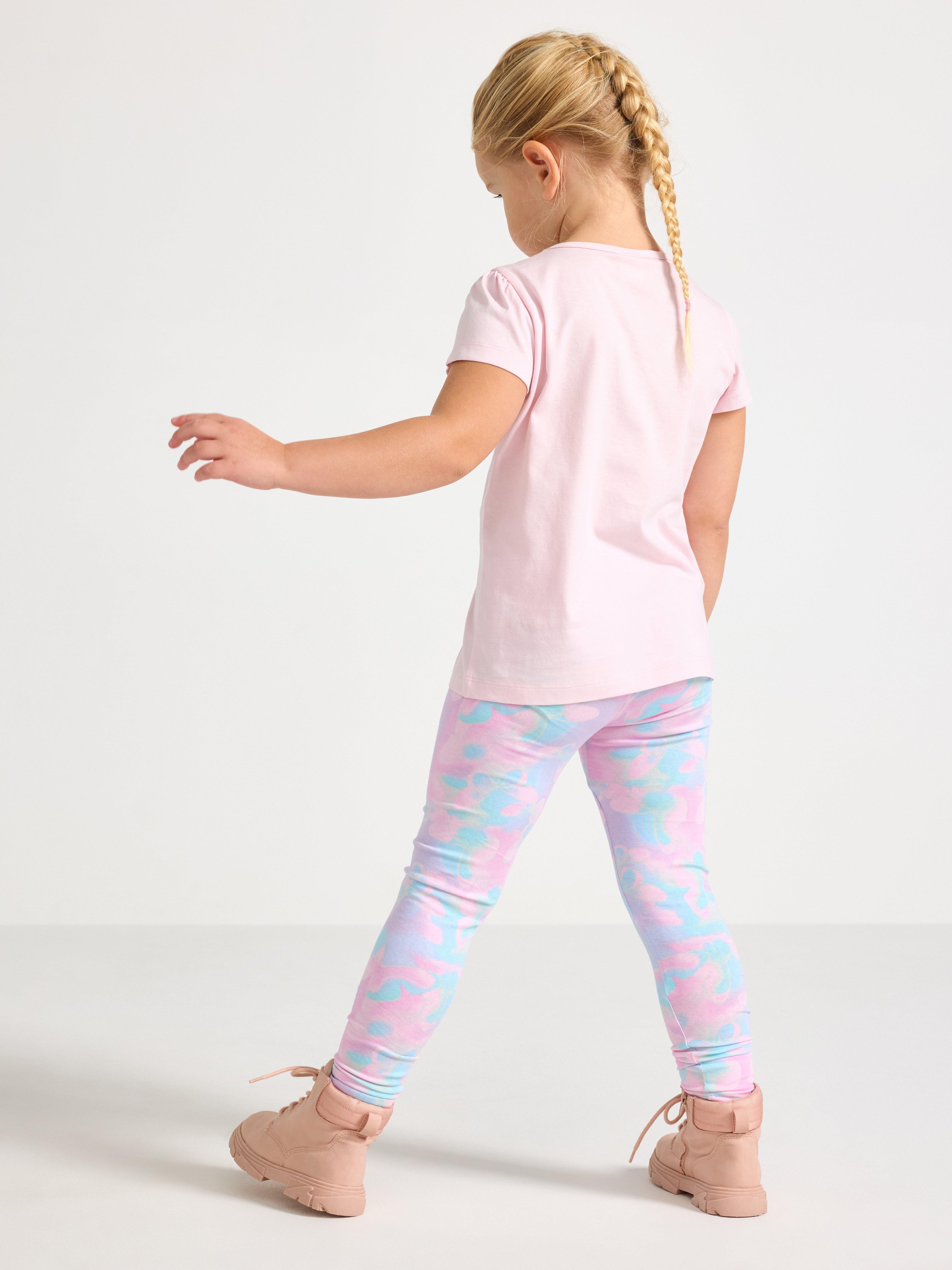 Leggings - Børn - Lyserød
