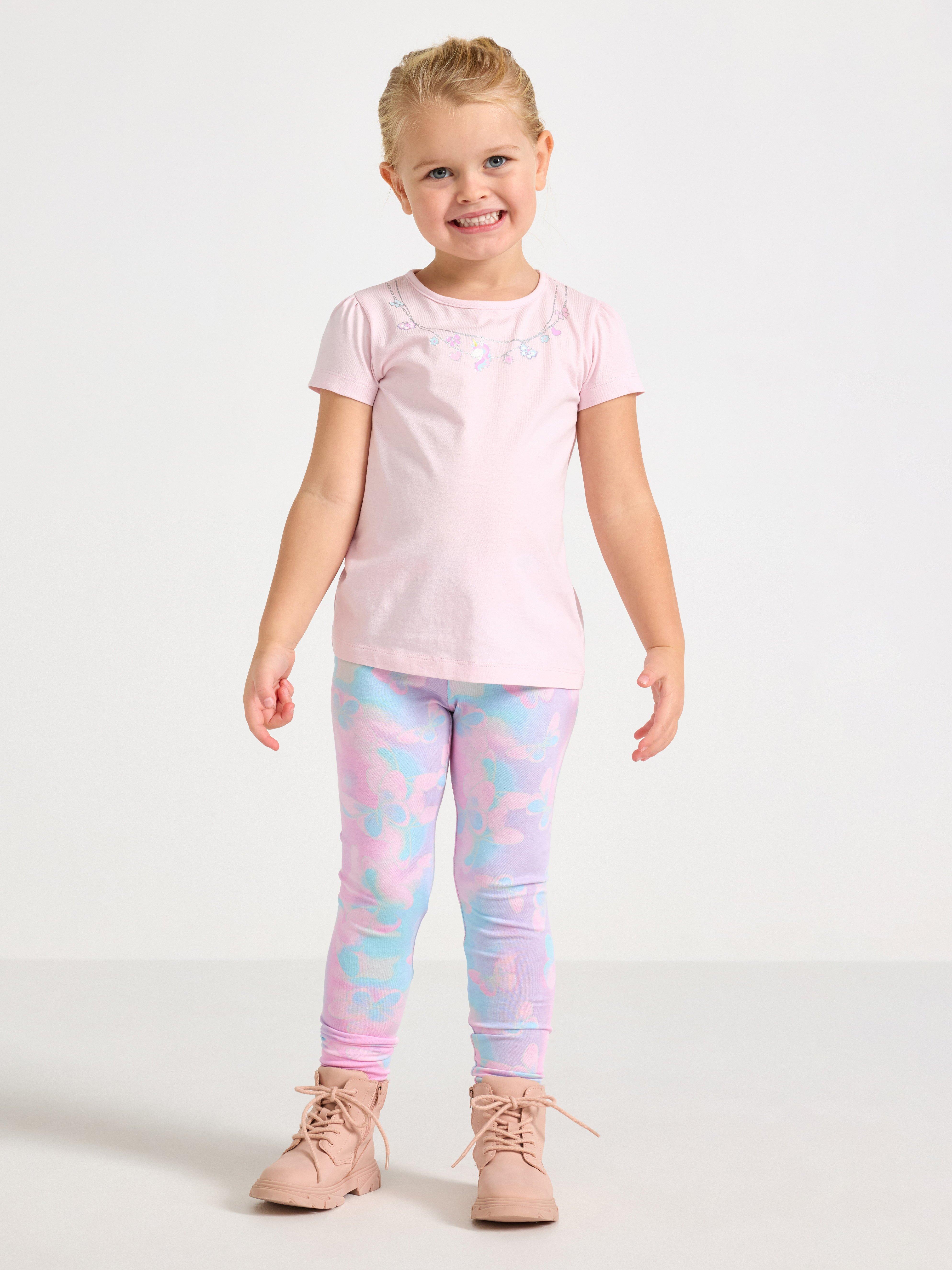 Leggings - Børn - Lyserød