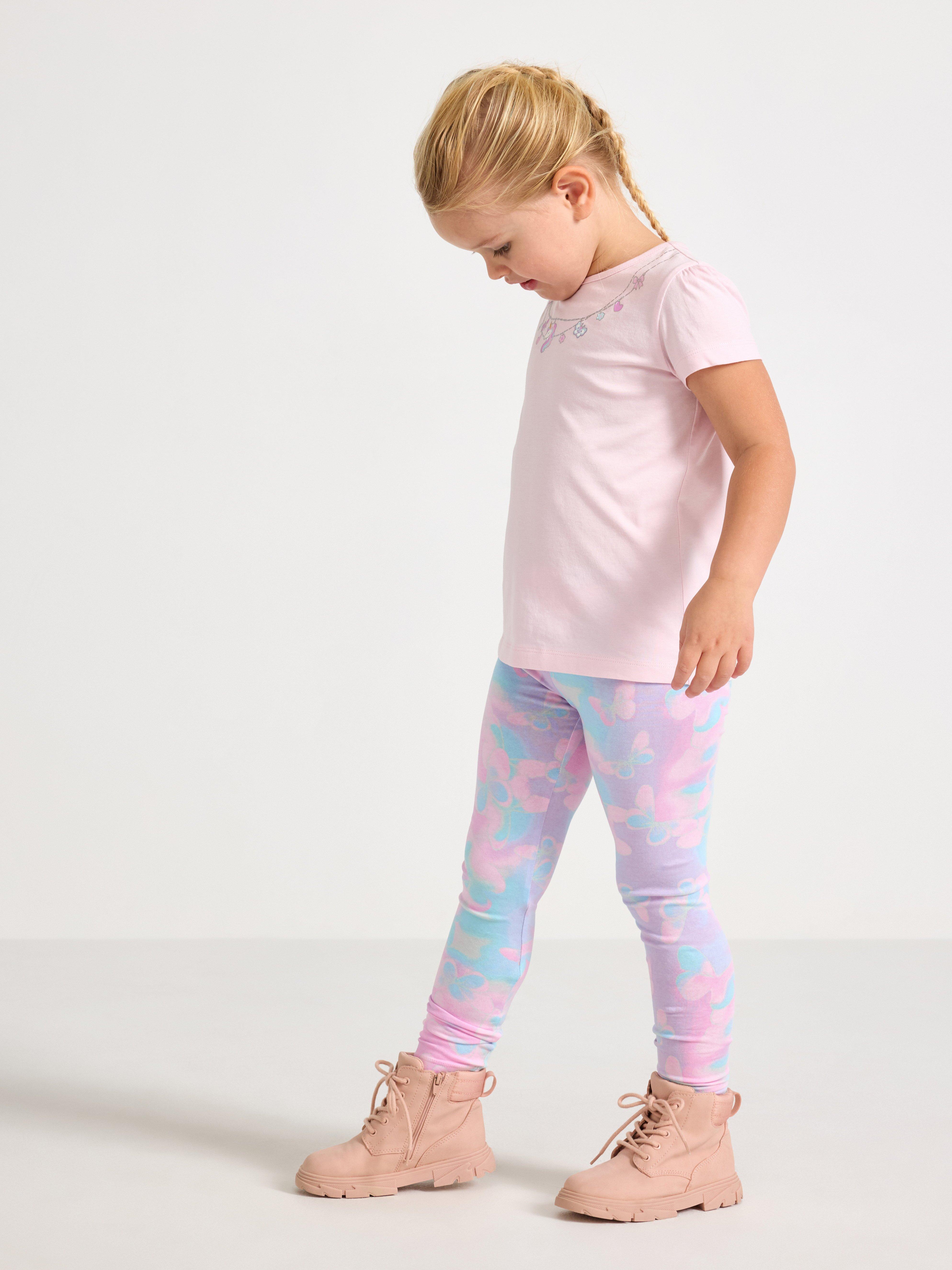 Leggingsit - Lapset - Pinkki