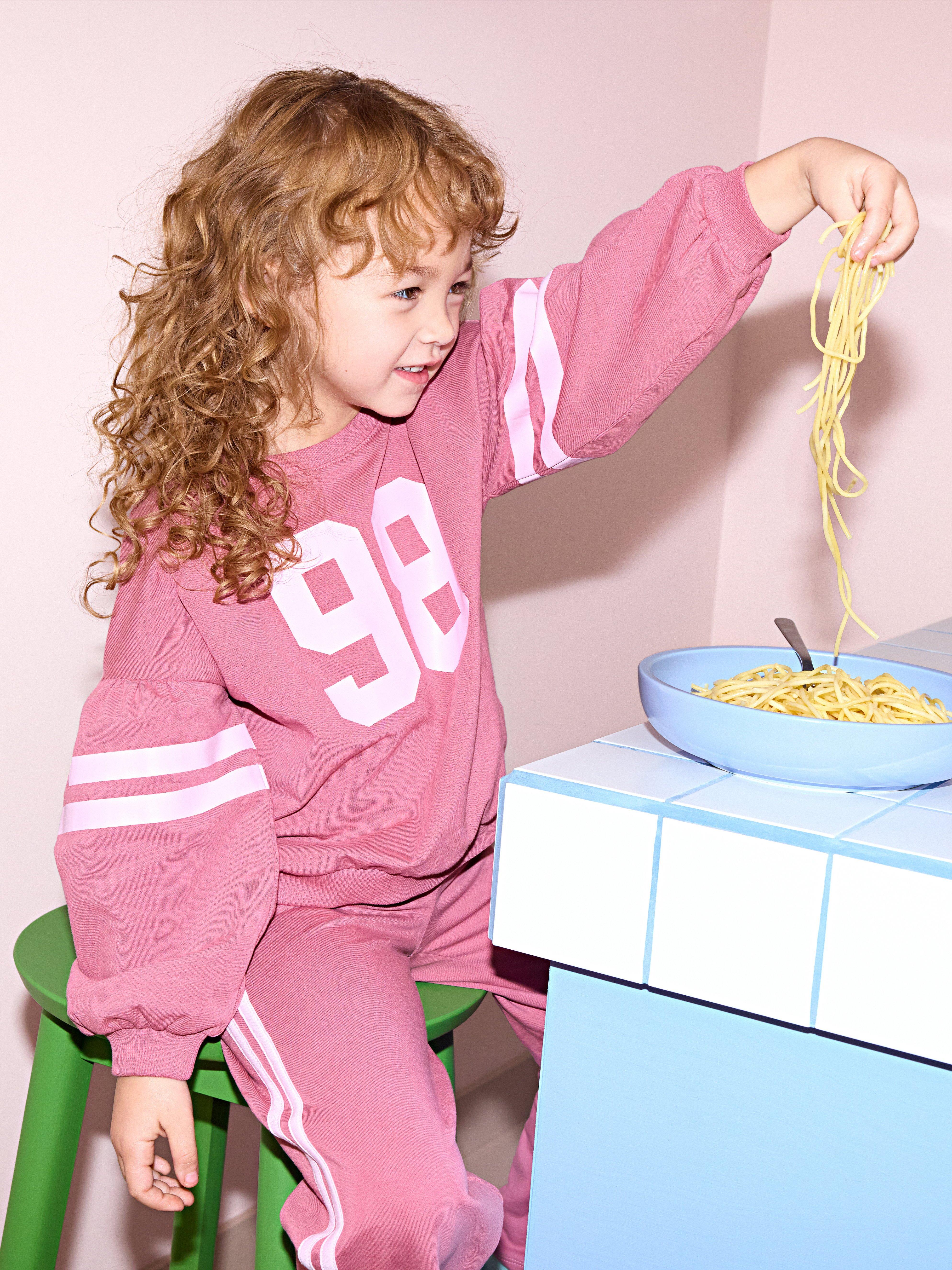 Sweatshirt - Børn - Lyserød