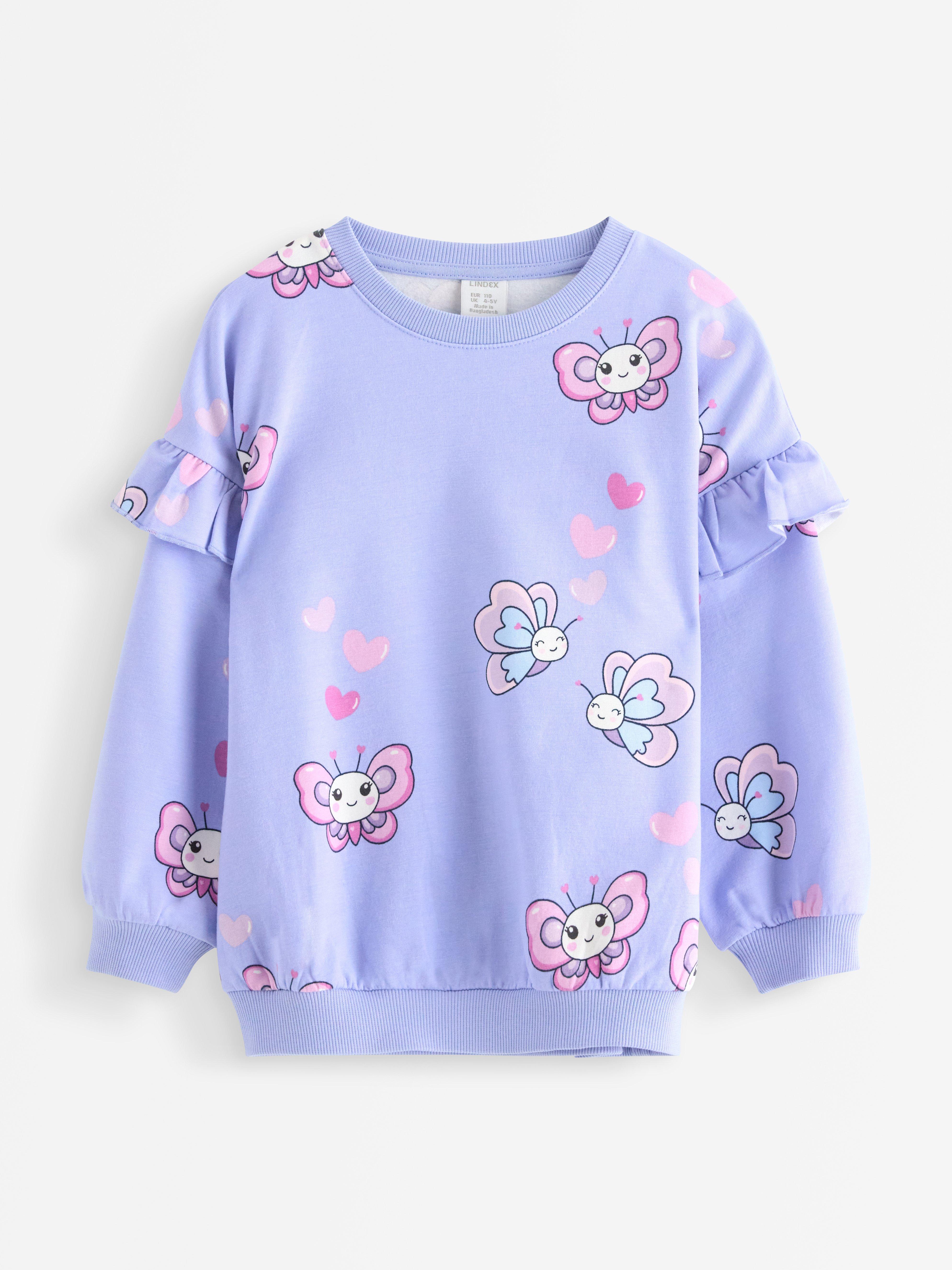 Sweatshirt - Børn - Blå