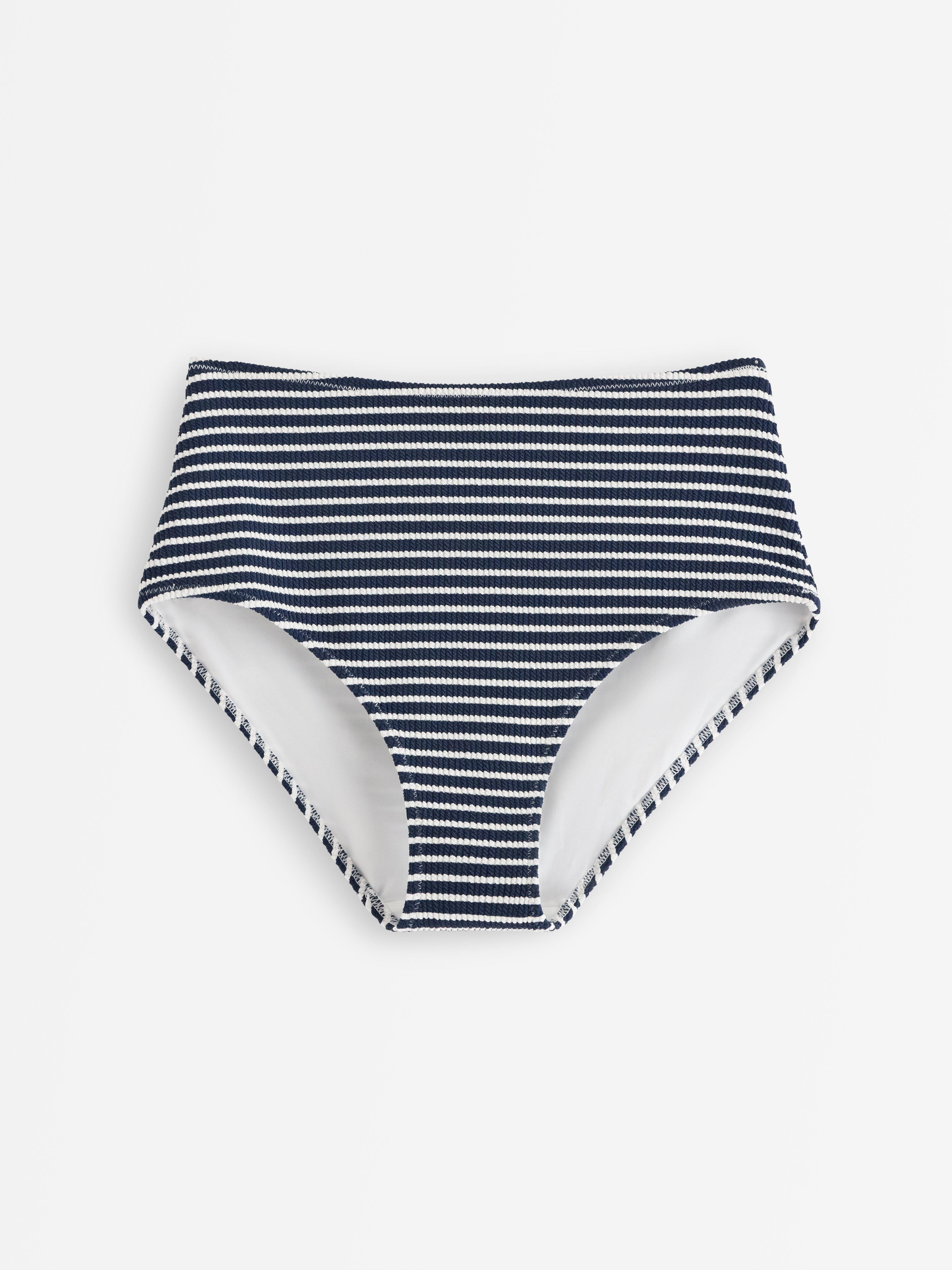 Høj bikini - Undertøj - Blå