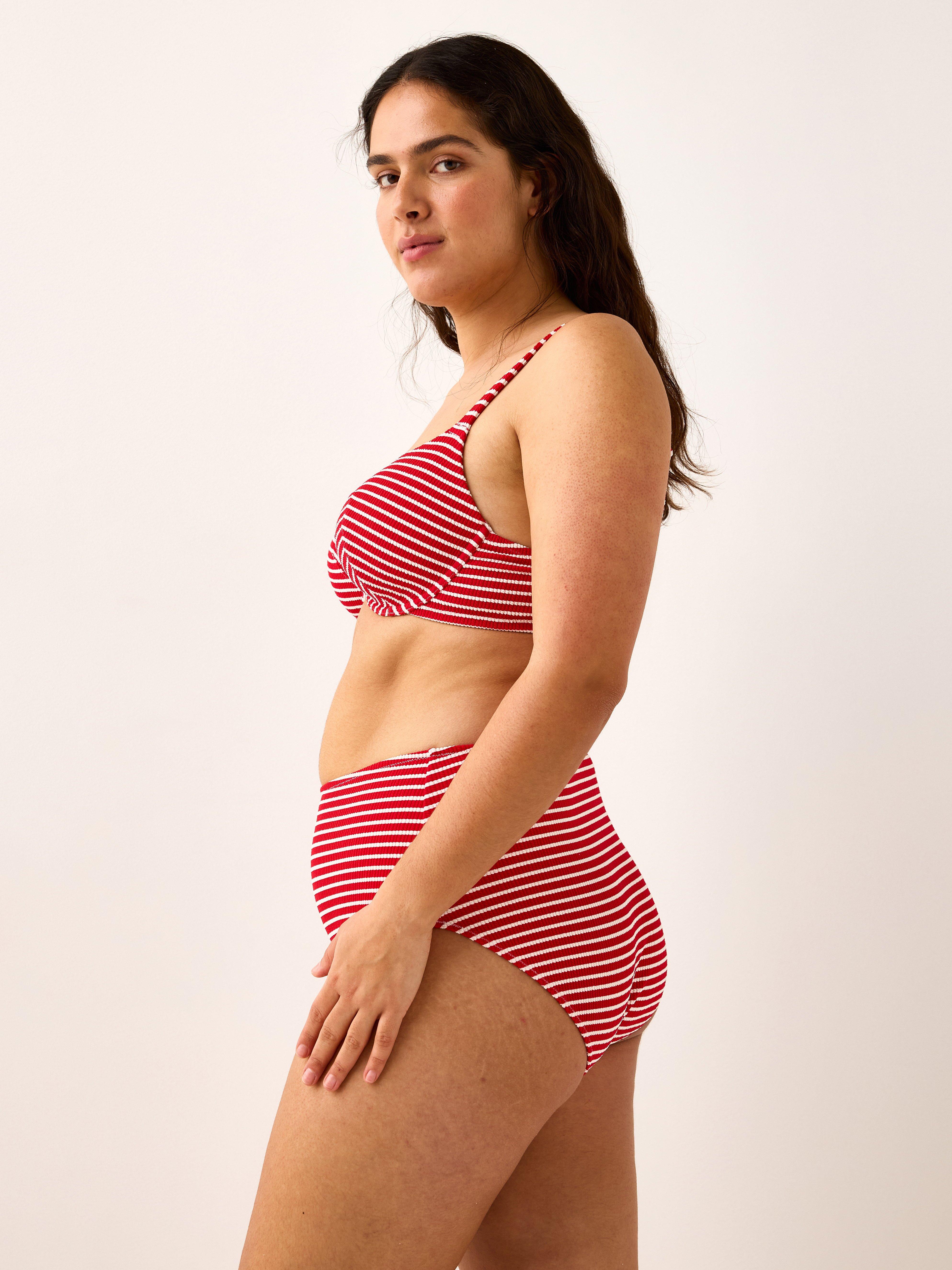 Bikinitrosa Hög - Underkläder - Röd