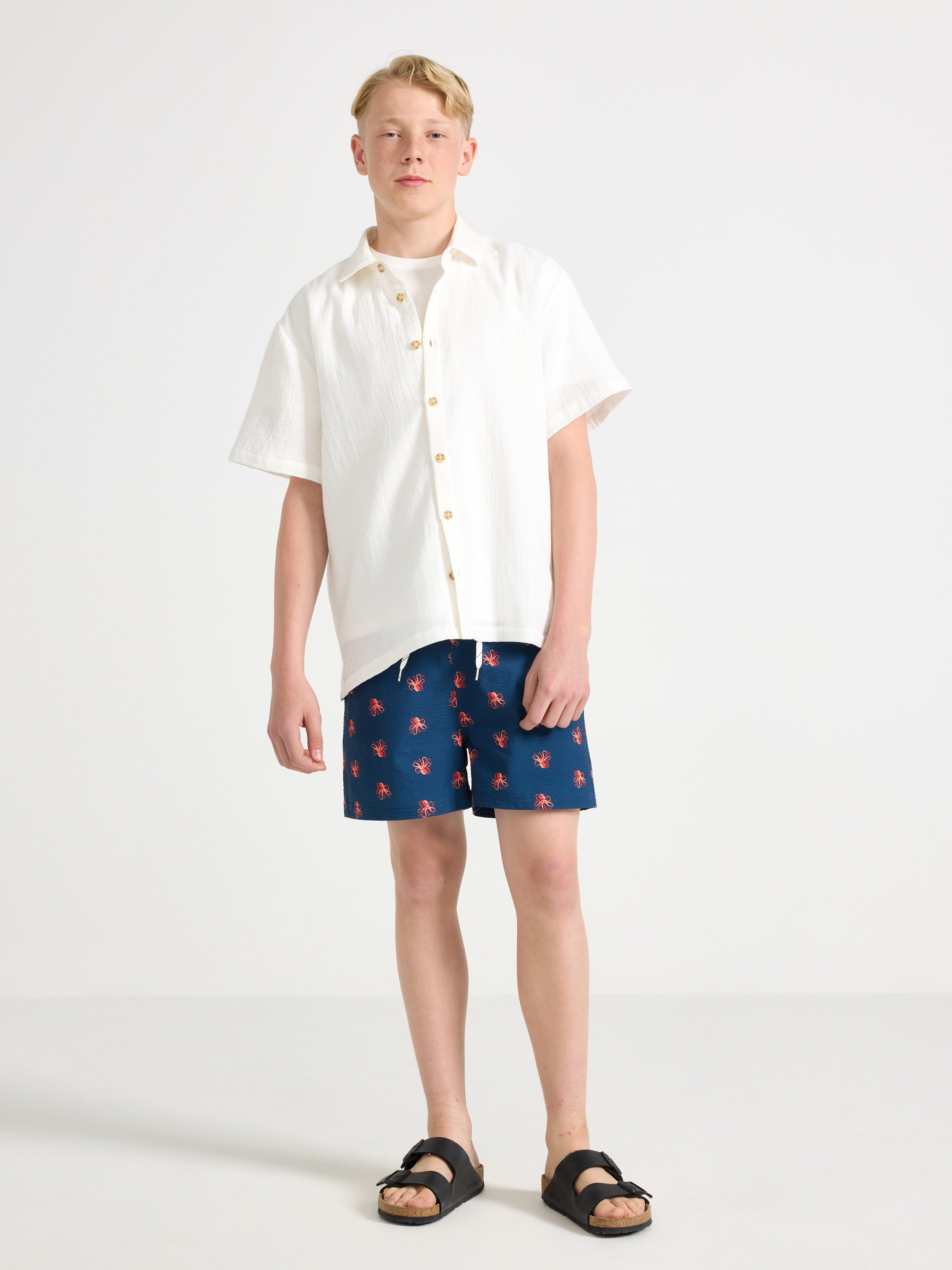 Swim Shorts - Kids Wear - Blue