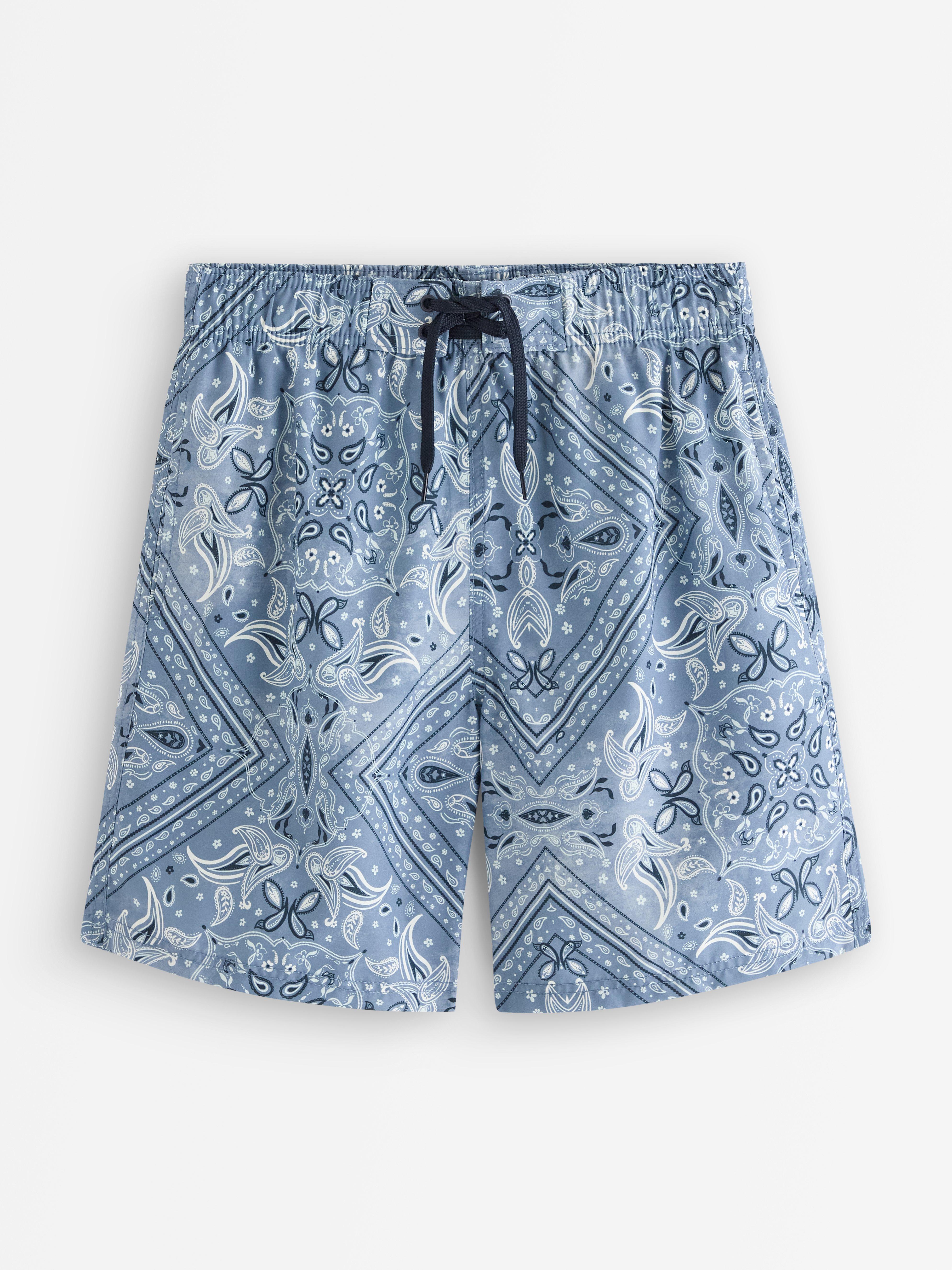 Badshorts - Barn - Blå