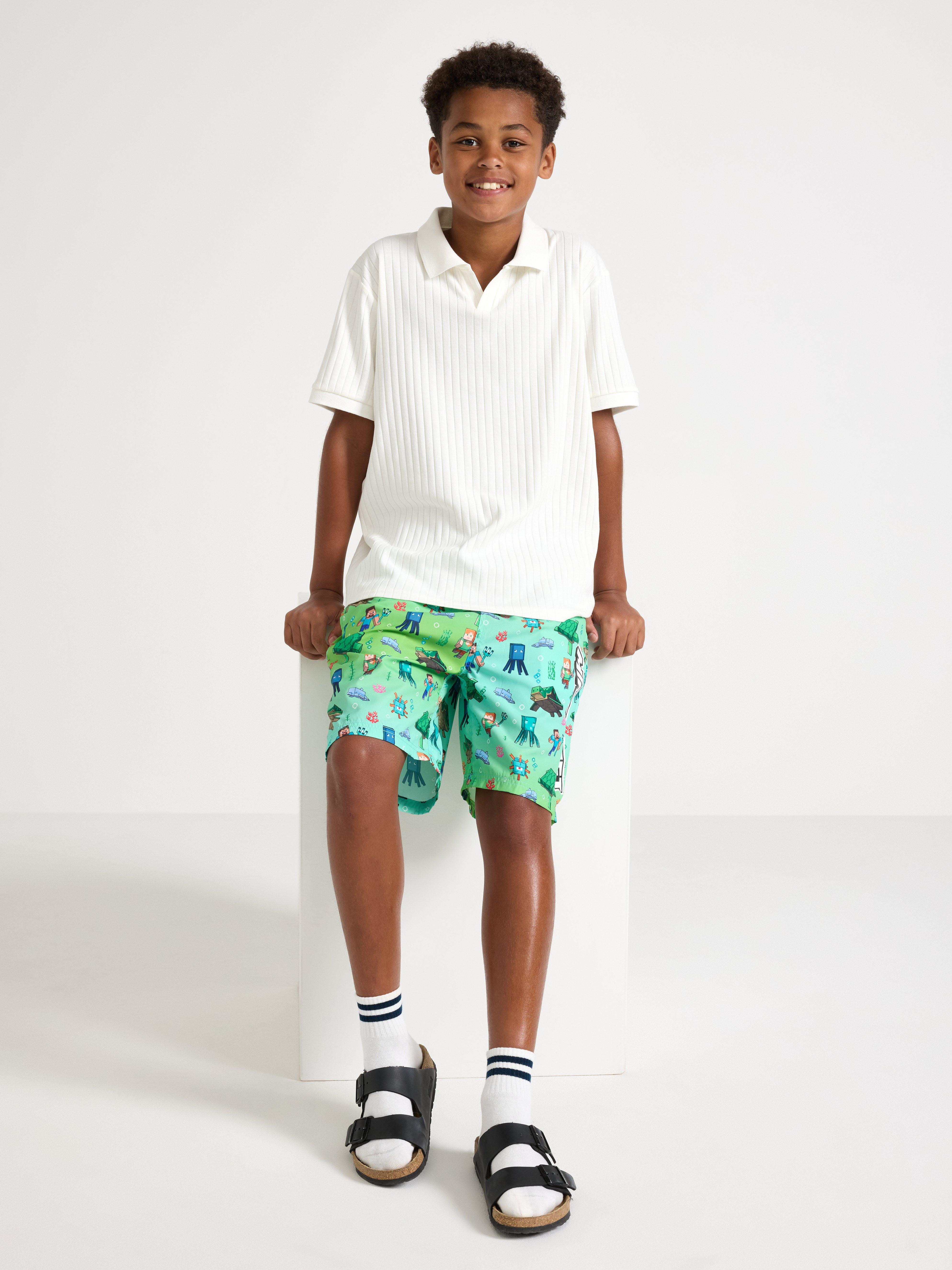 Swim Shorts - Kids Wear - Turquoise