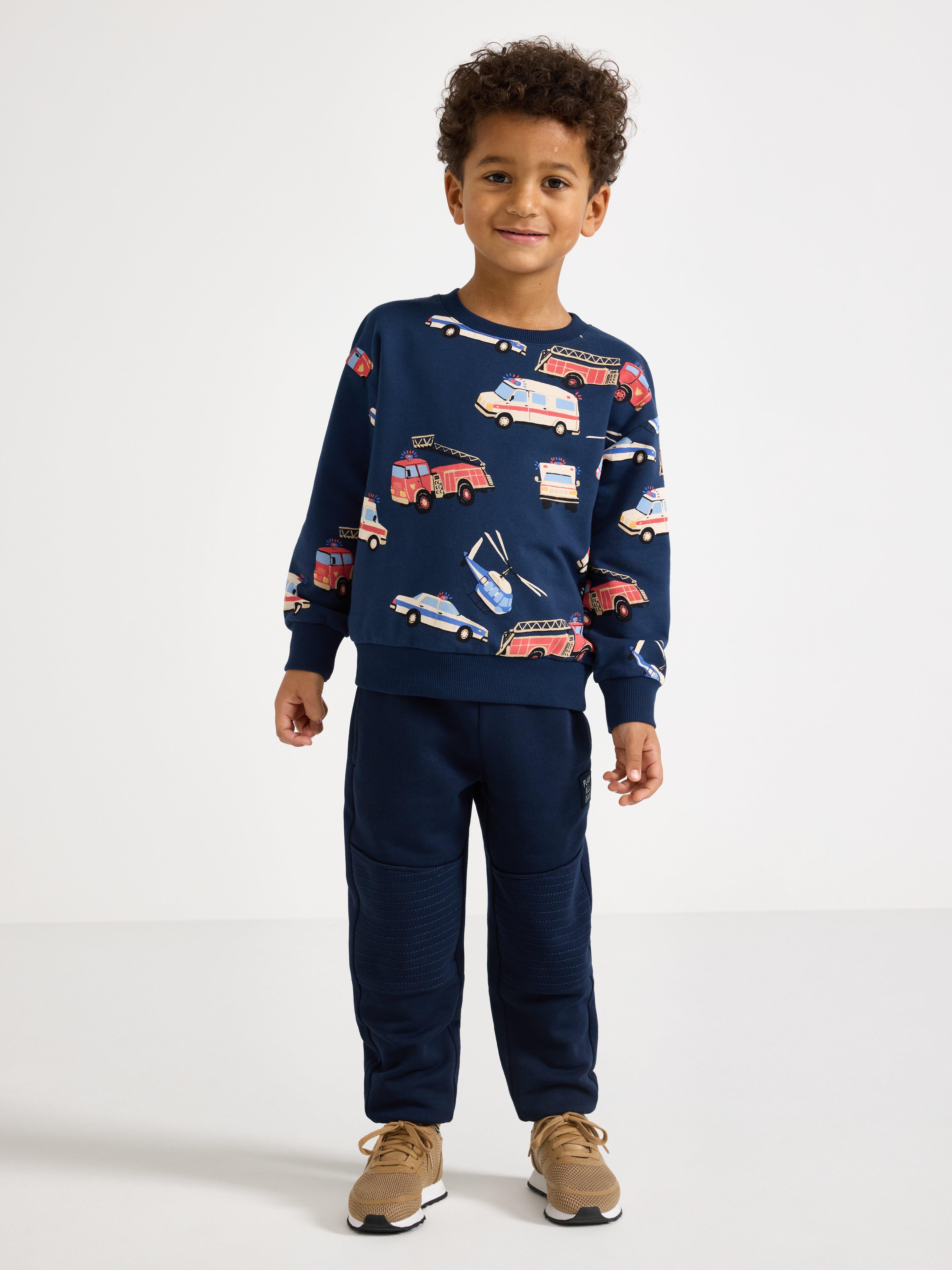 Sweat Pants - Kids Wear - Blue