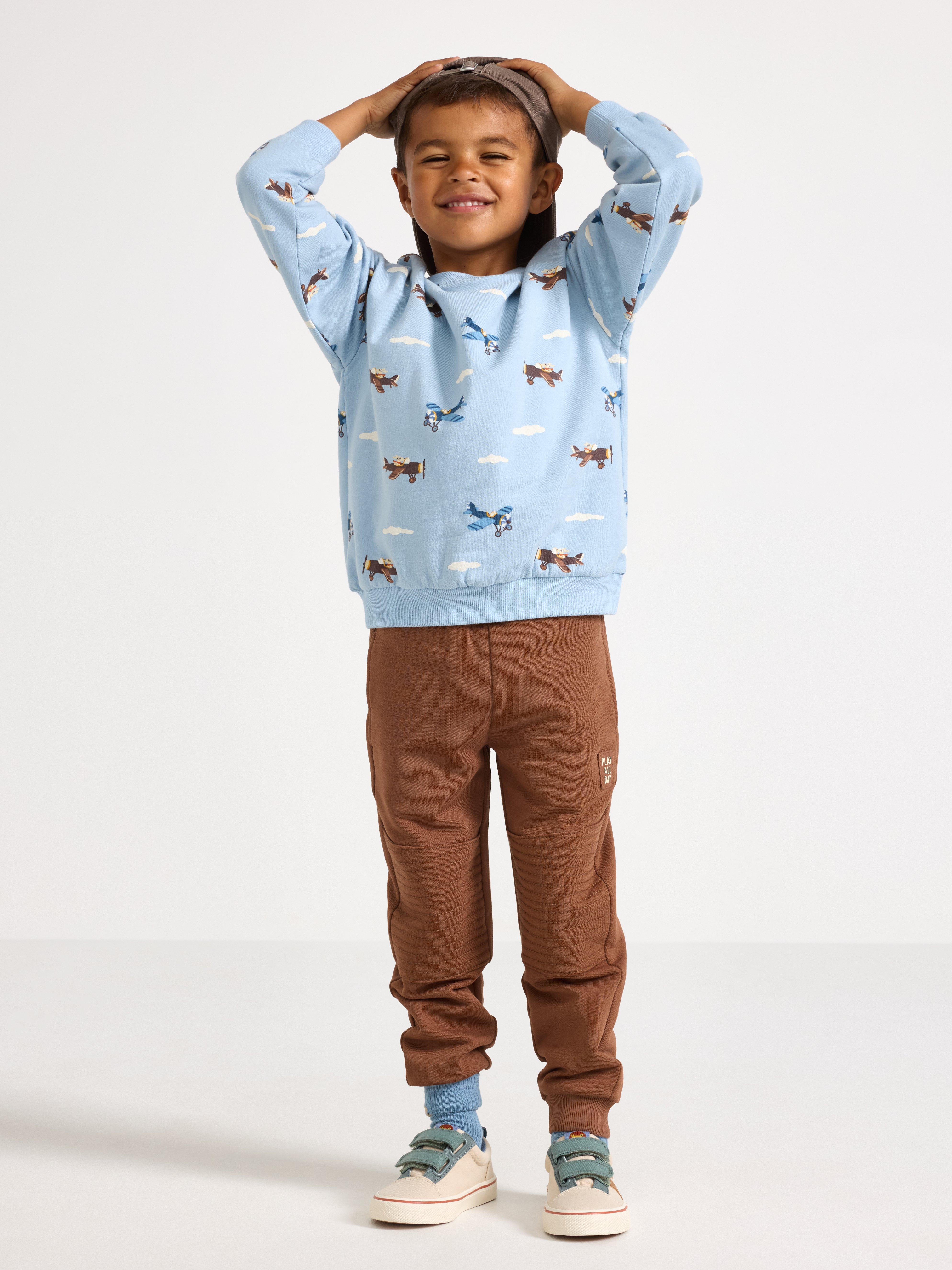 Sweat Pants - Kids Wear - Brown