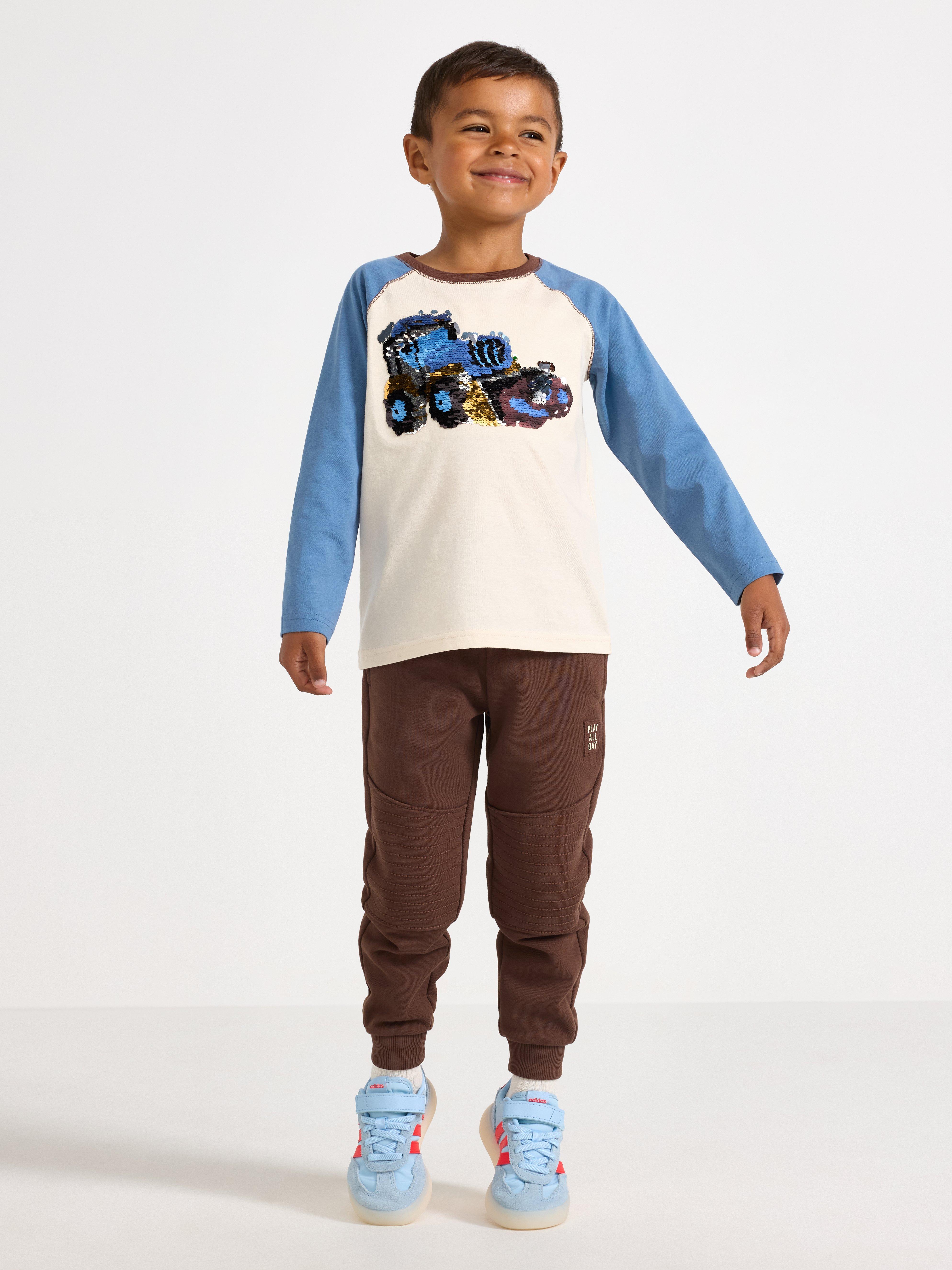 Sweat Pants - Kids Wear - Brown