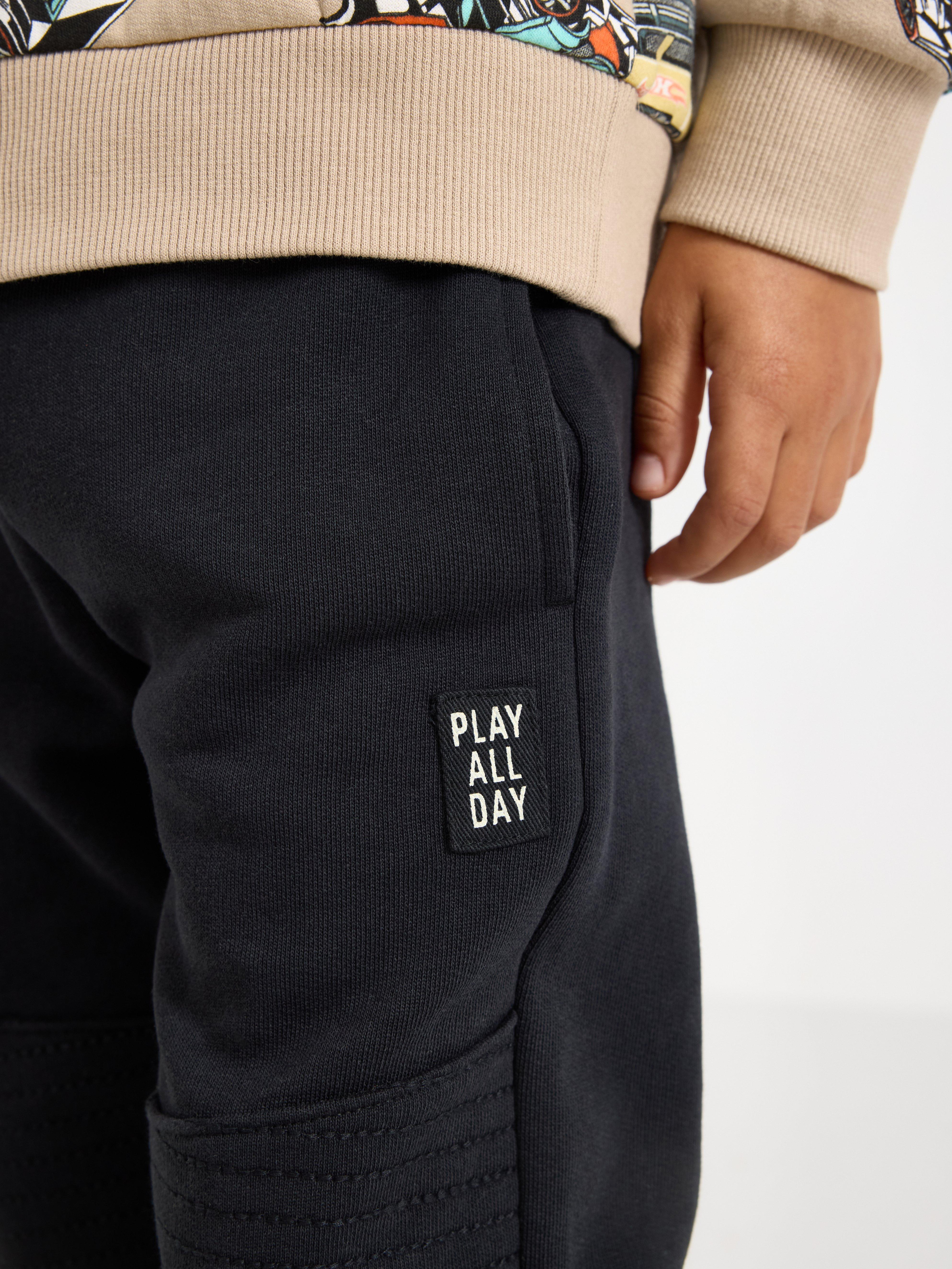 Sweatpants - Børn - Sort