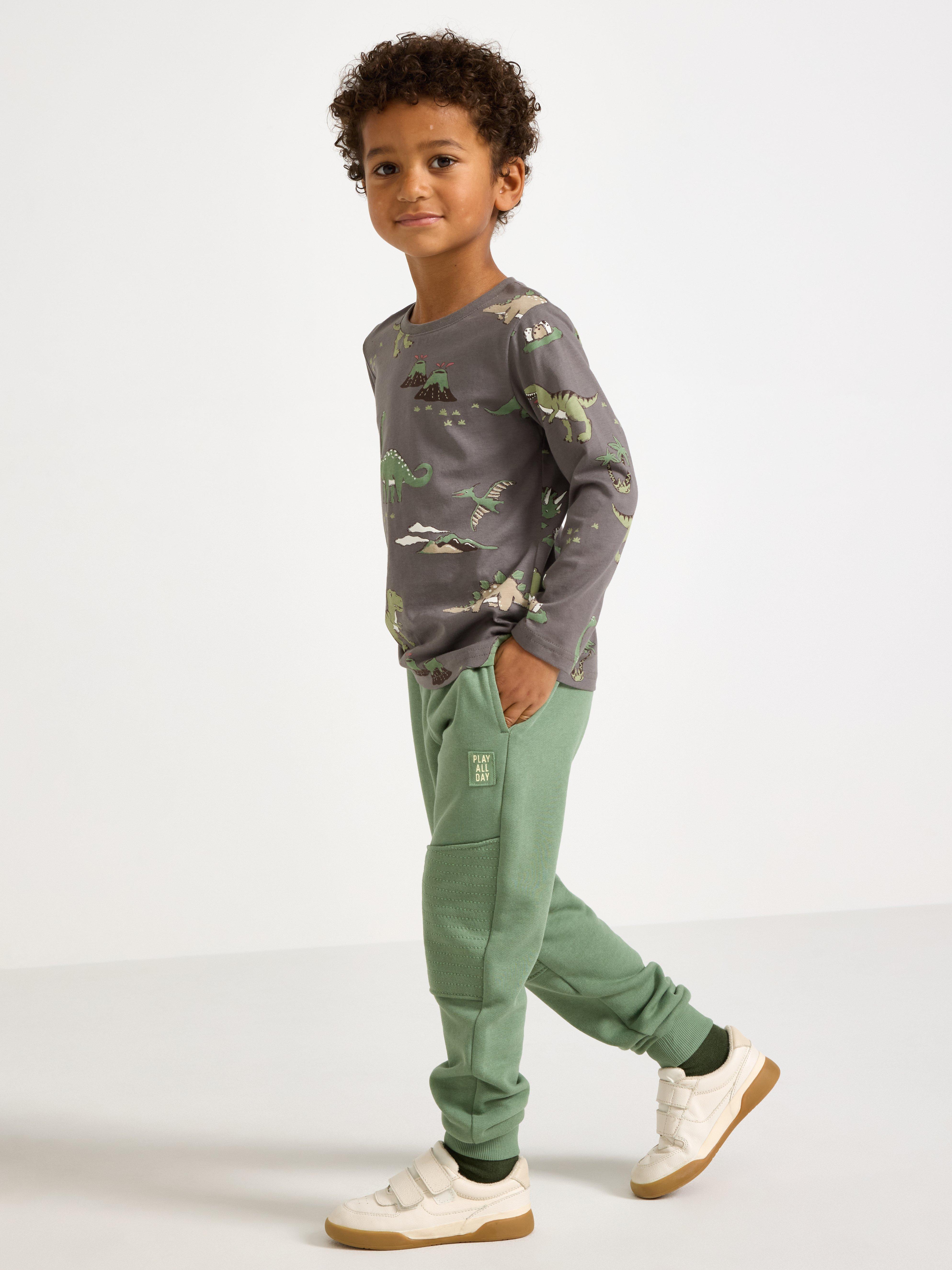 Sweat Pants - Kids Wear - Khaki