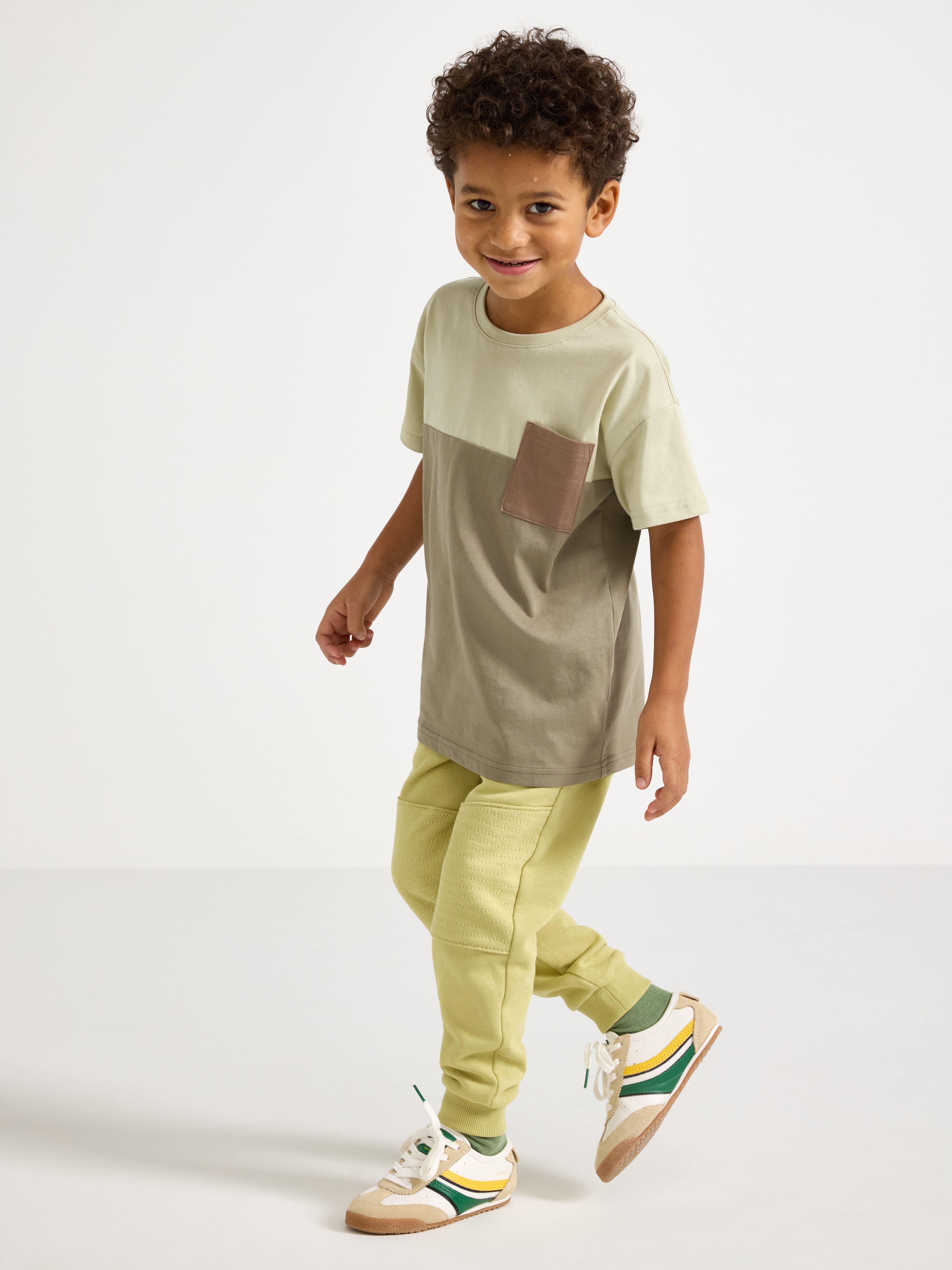 Sweatpants - Barn - Grön