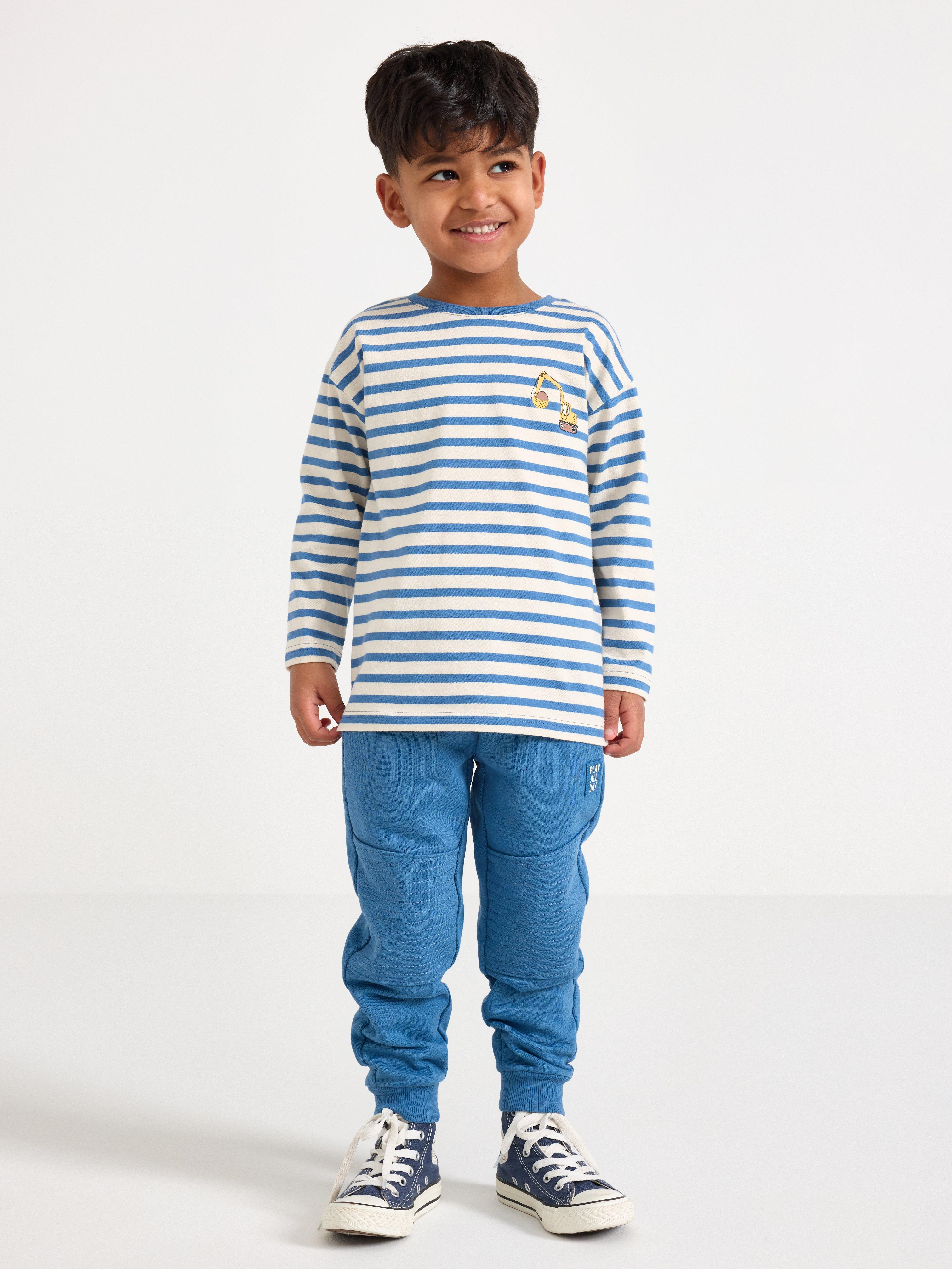 Sweat Pants - Kids Wear - Blue