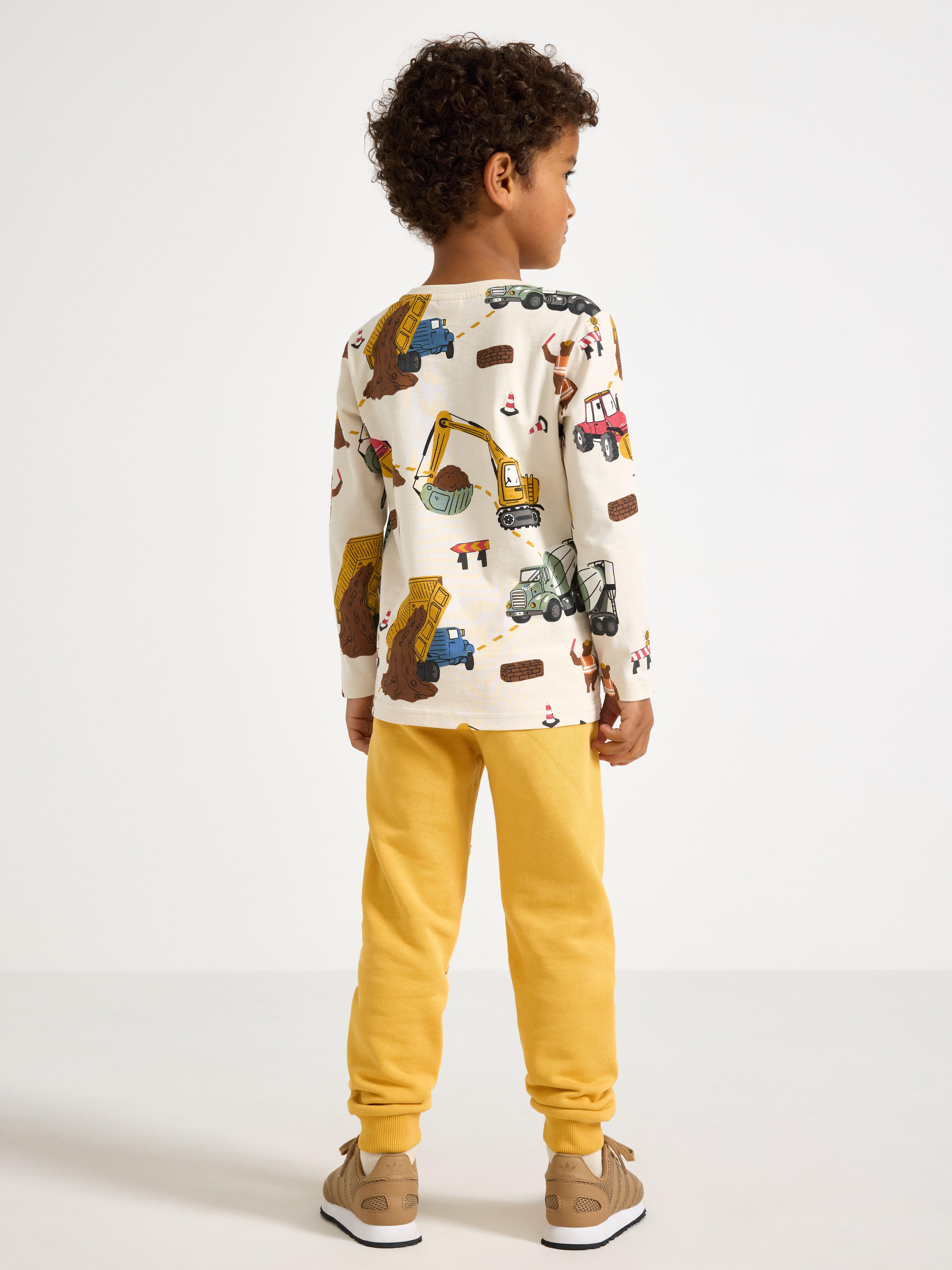 Sweat Pants - Kids Wear - Yellow