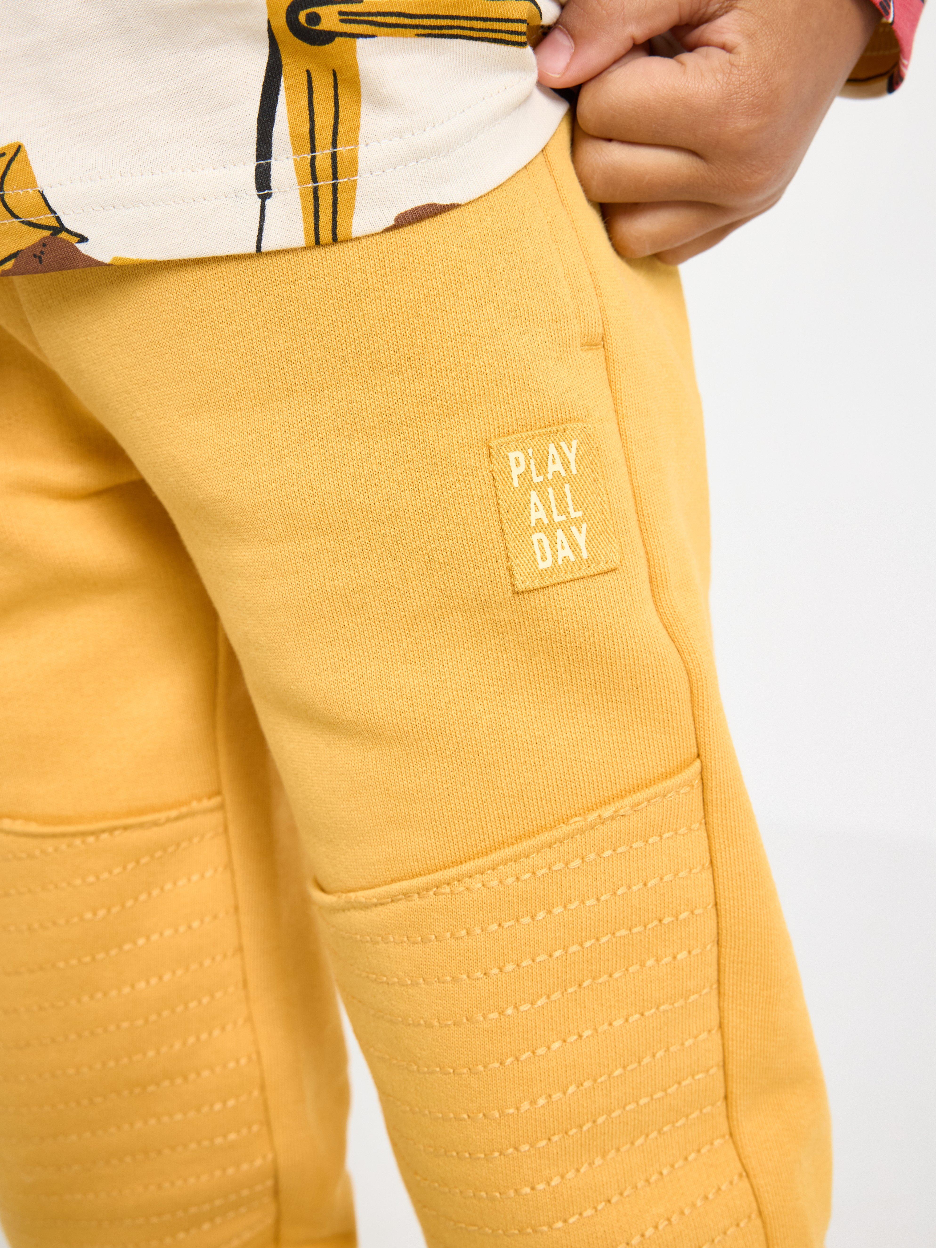 Sweat Pants - Kids Wear - Yellow