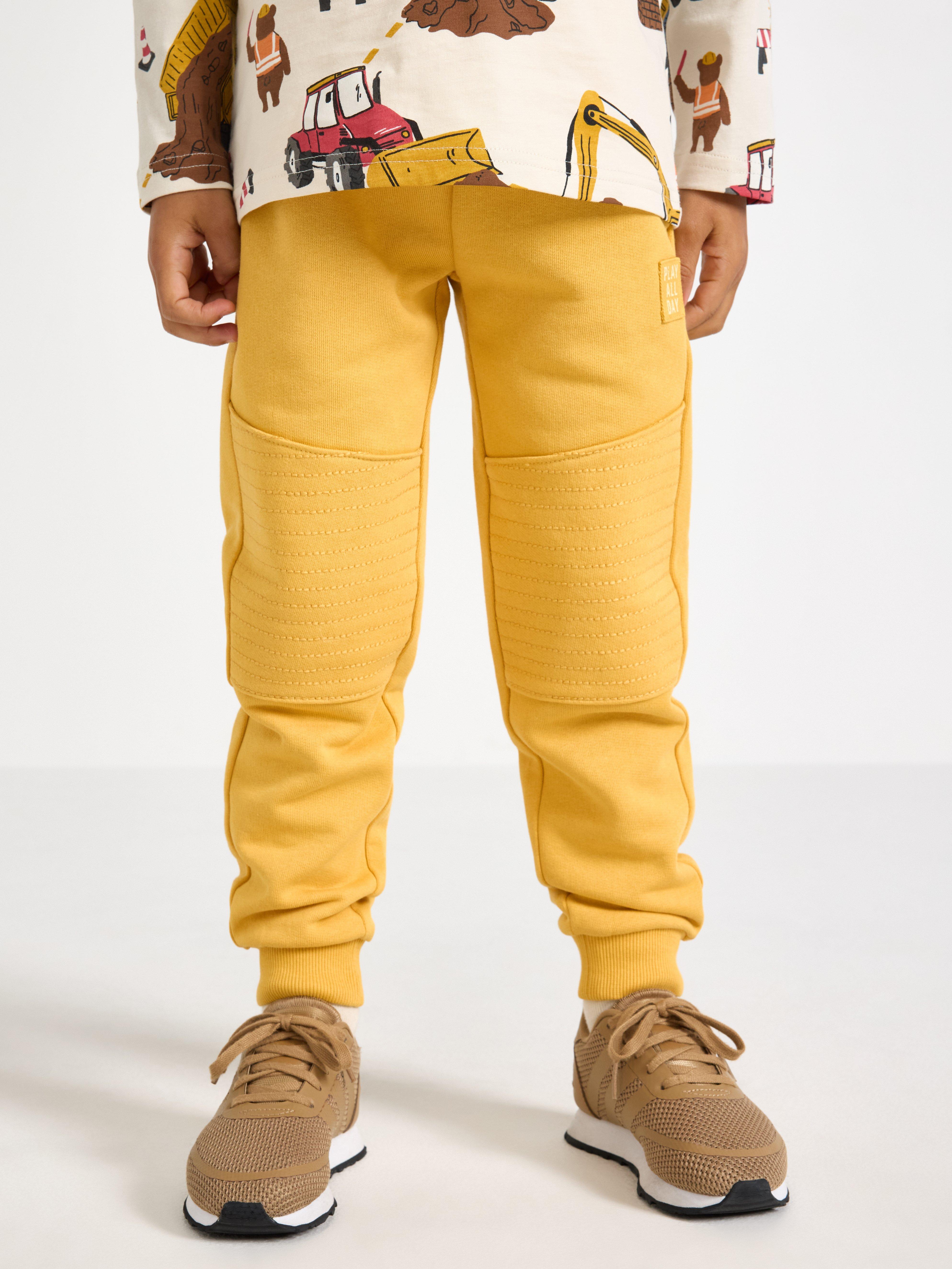 Sweat Pants - Kids Wear - Yellow